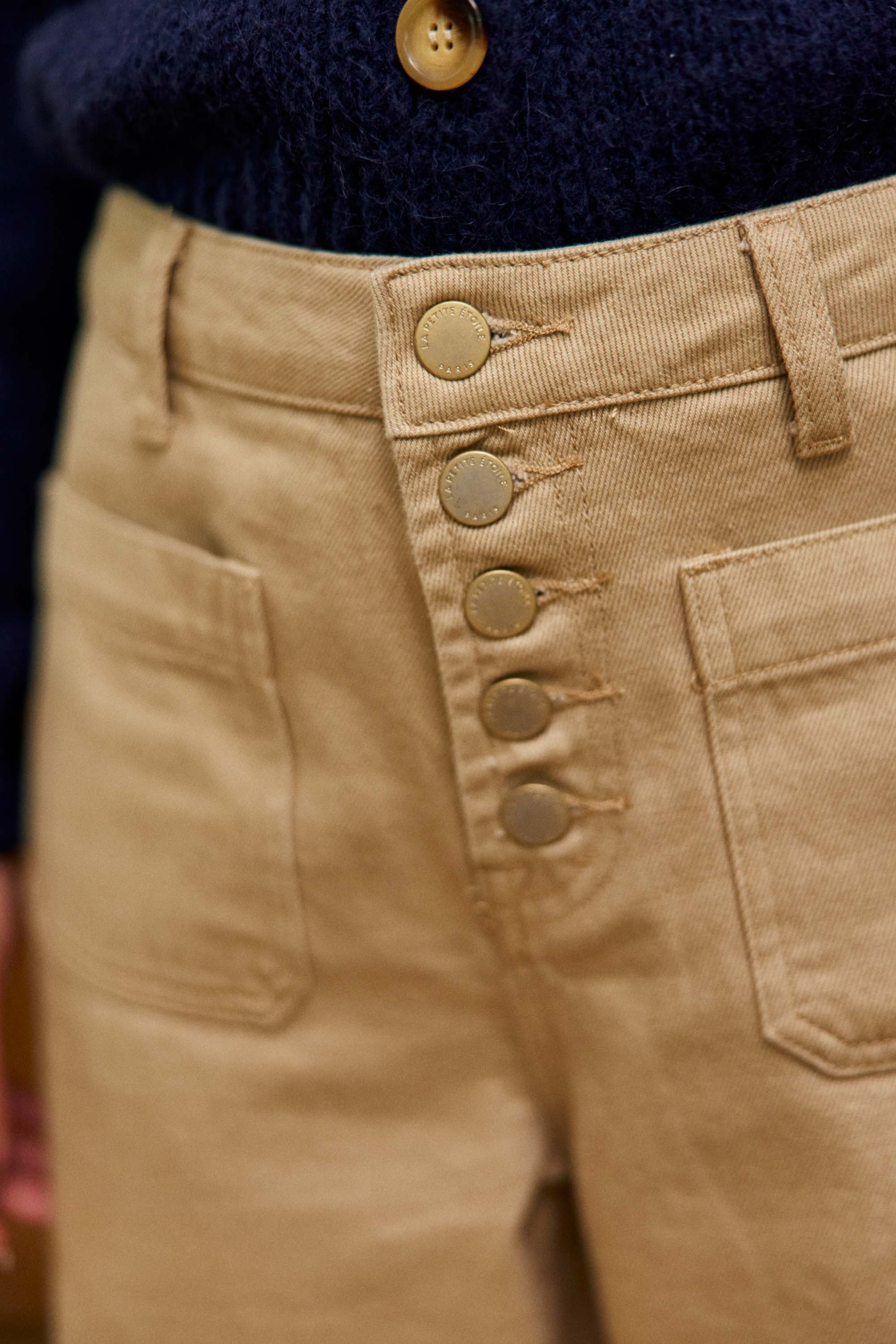 Beige flare jeans - Atlanta