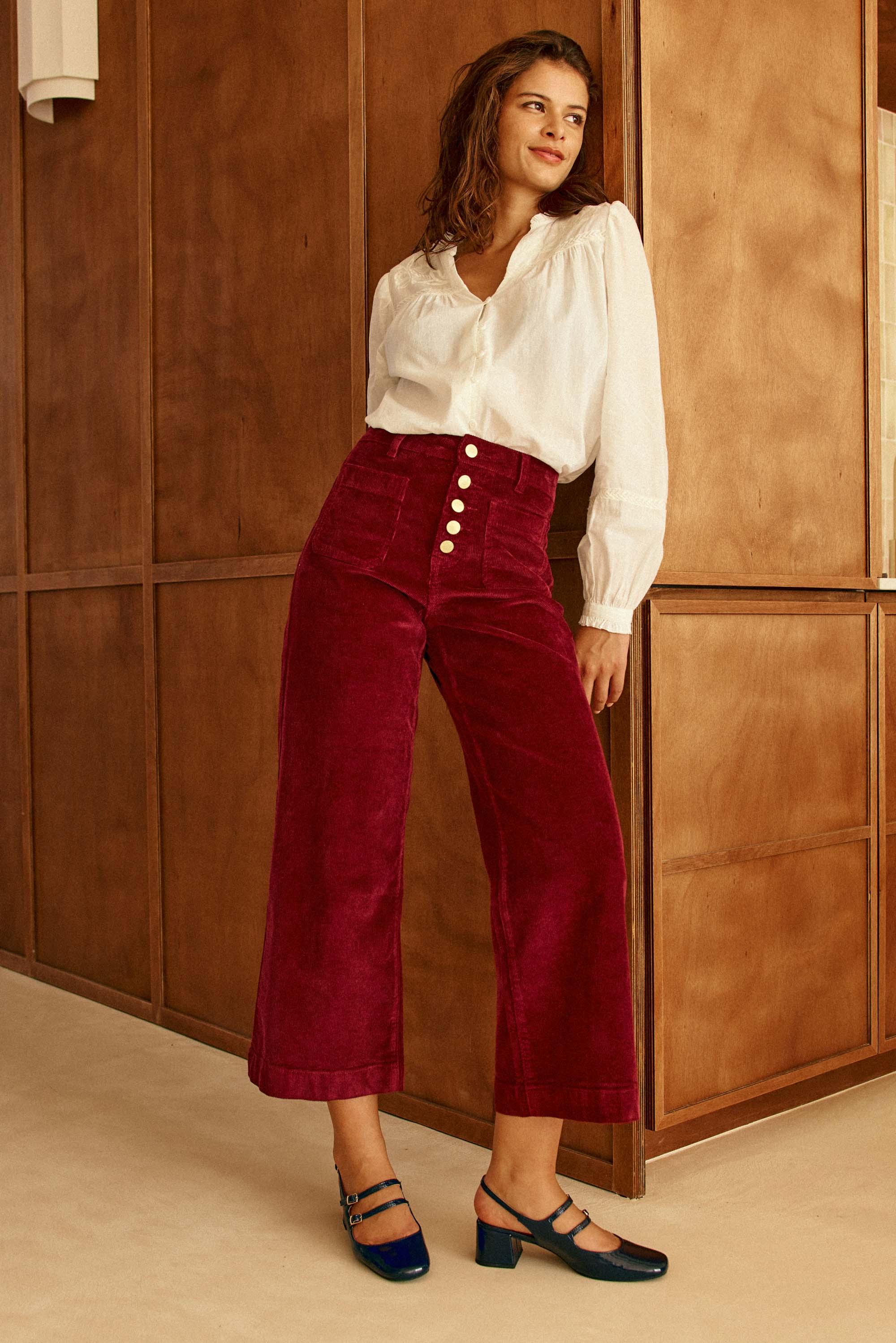 Pantalon Atlanta - Bordeaux