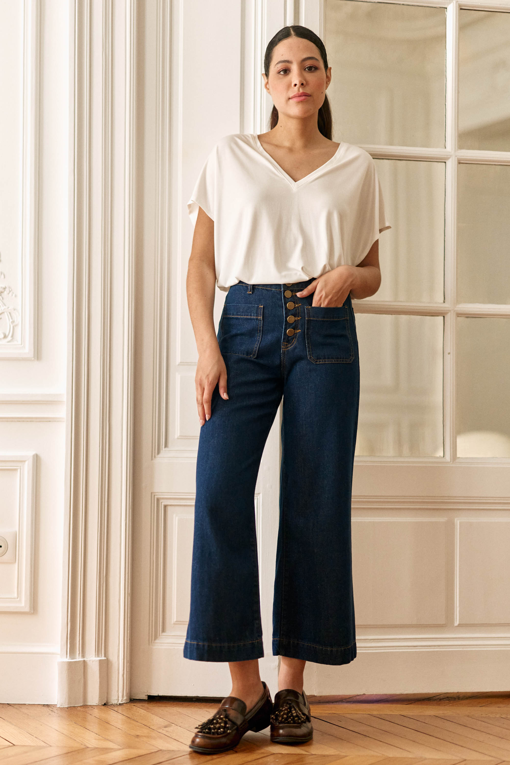 Raw flare jeans - Atlanta