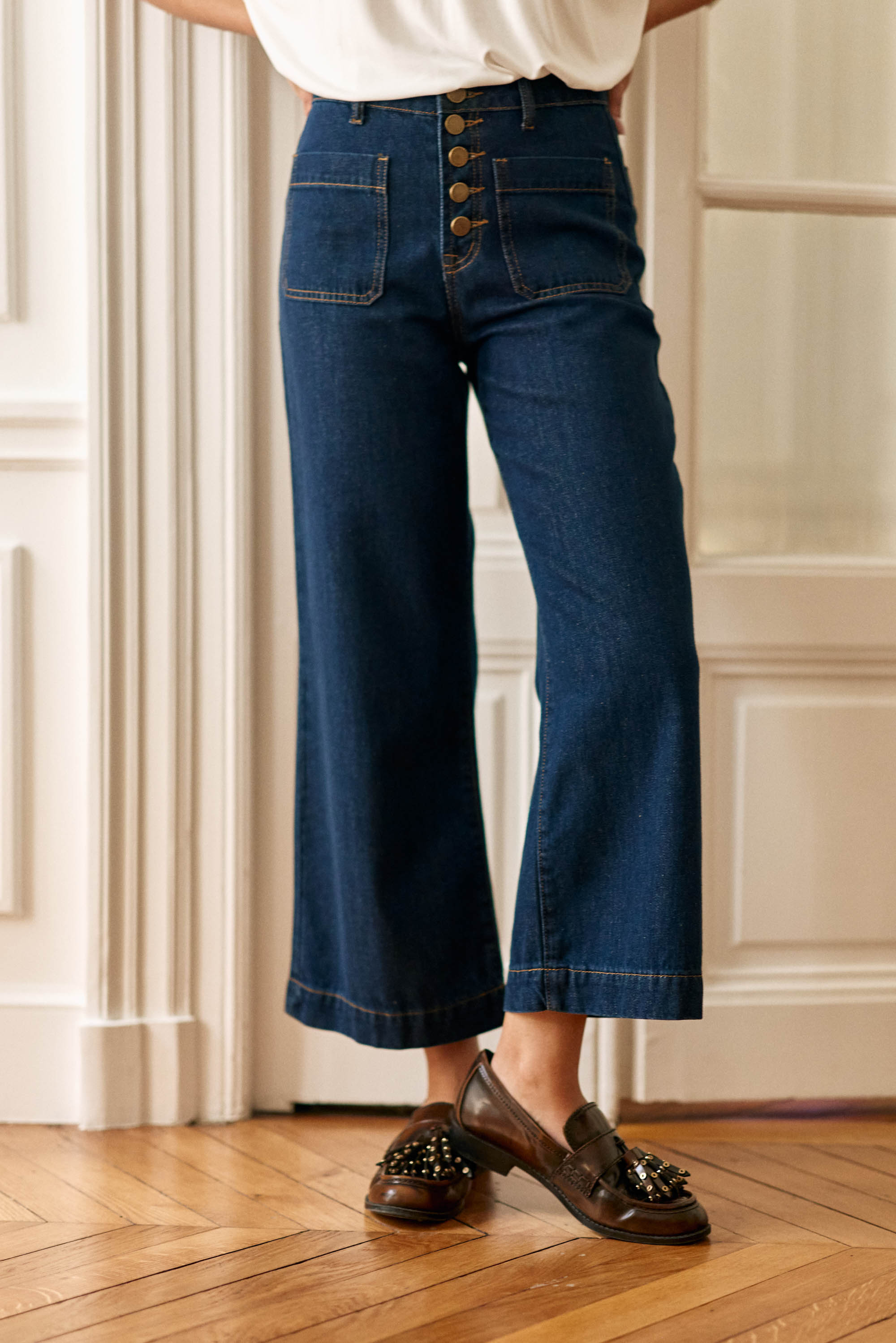 Raw flare jeans - Atlanta