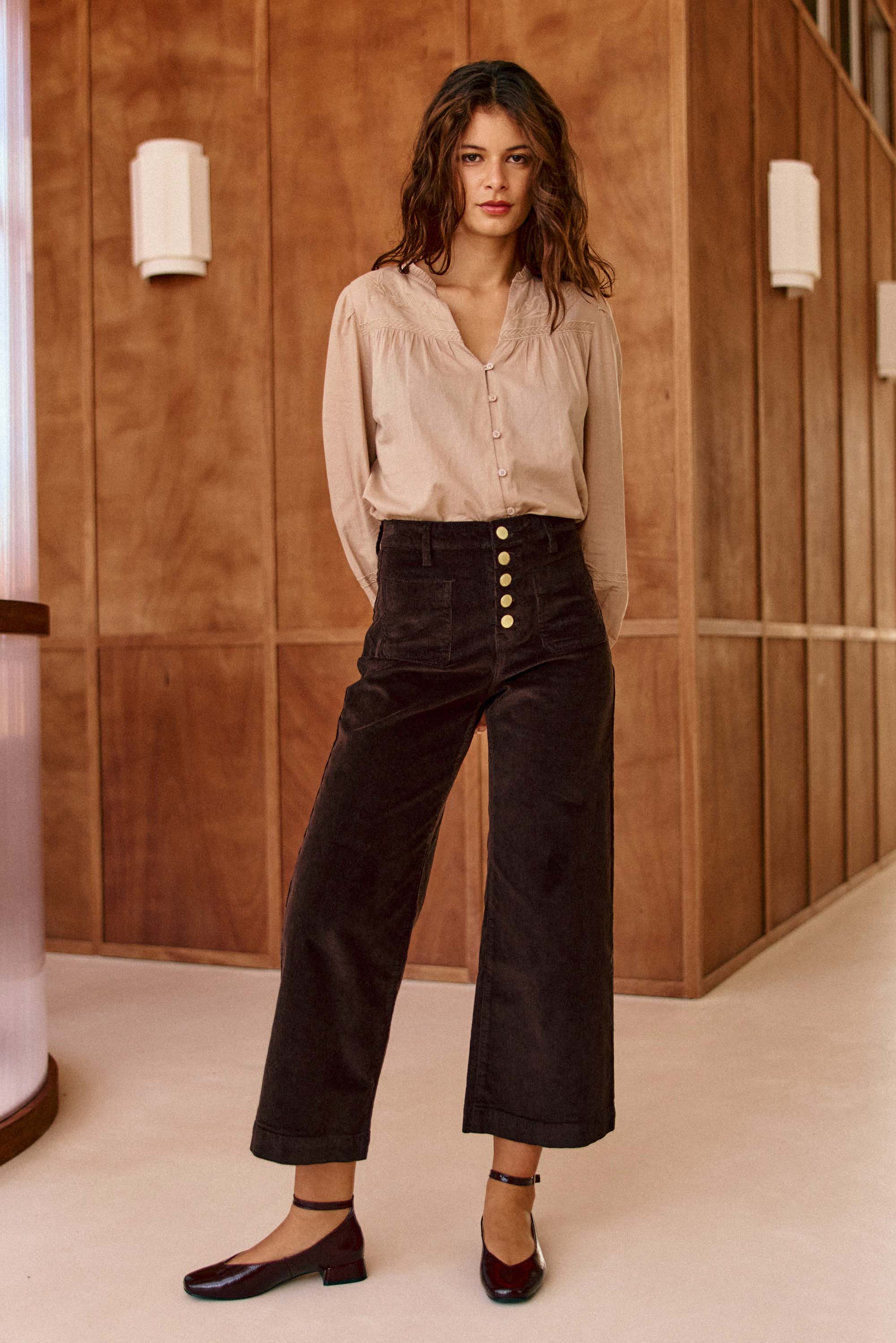 Pantalon Atlanta - Marron
