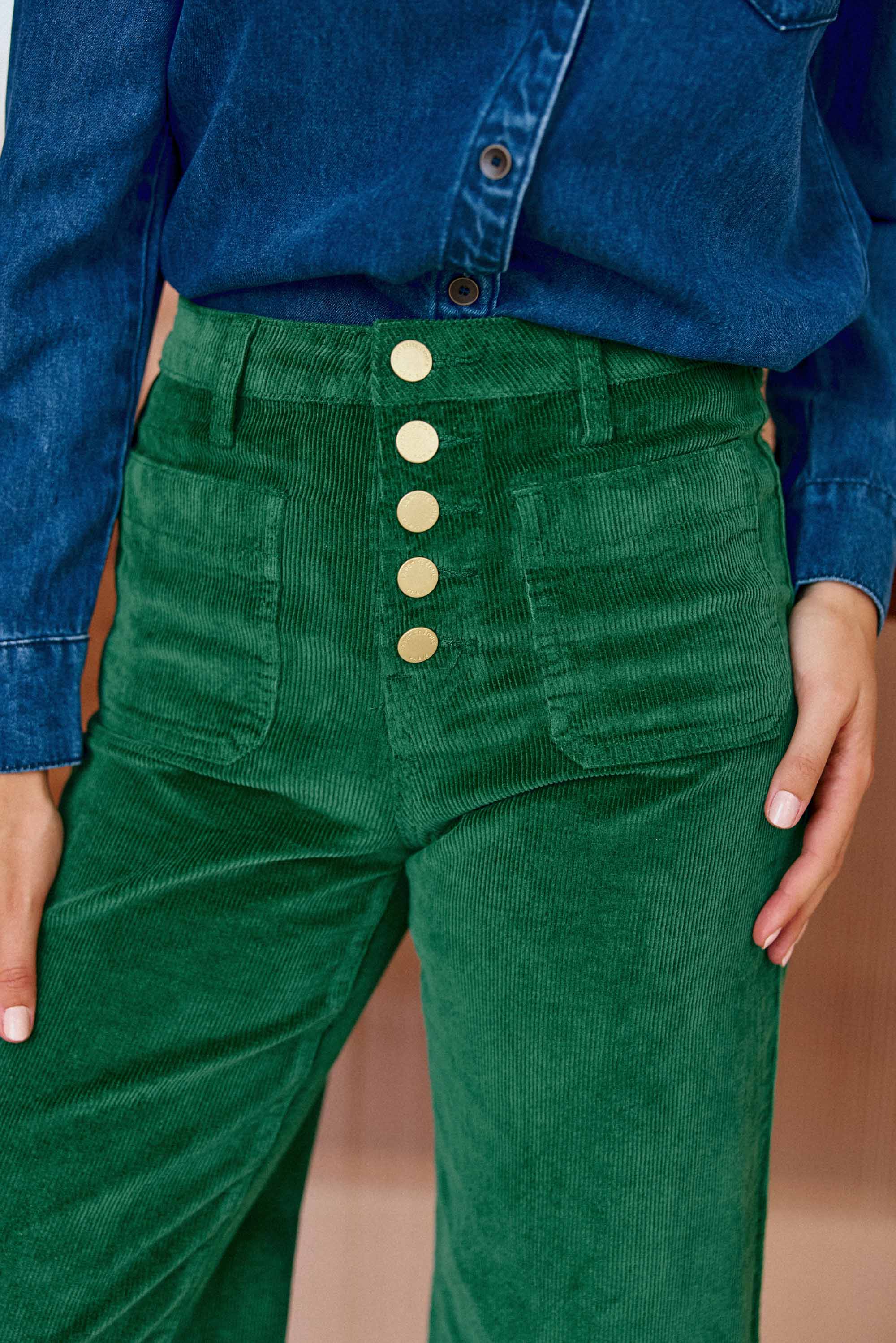 Atlanta Pants - English Green