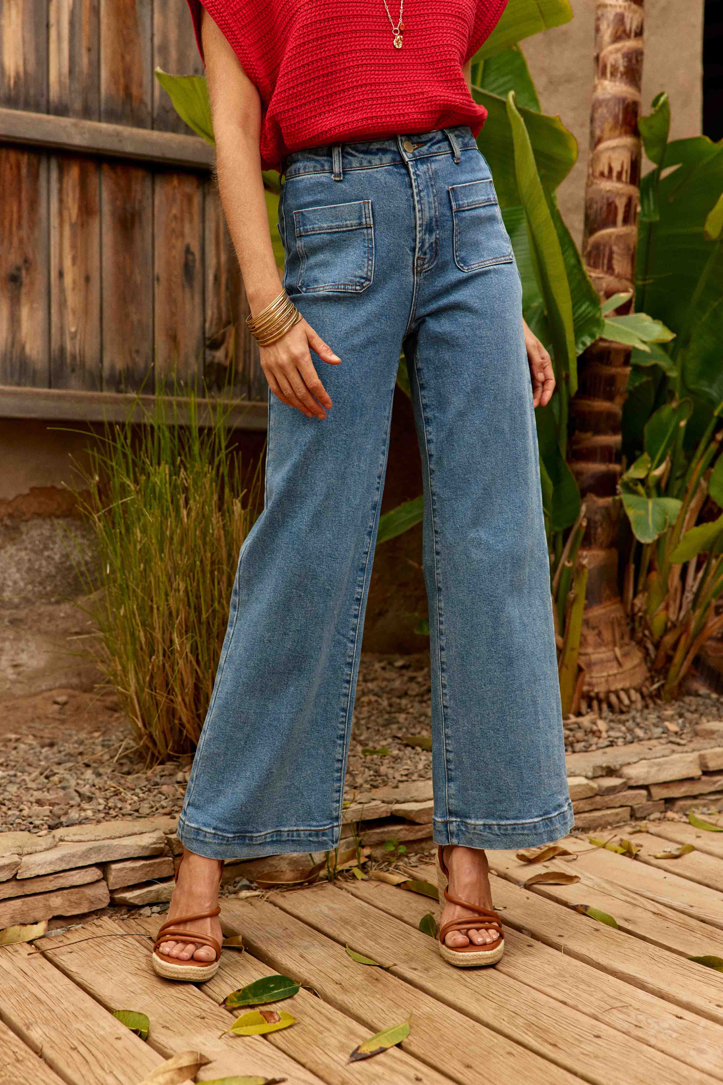 Atlanty - Wide-leg jeans