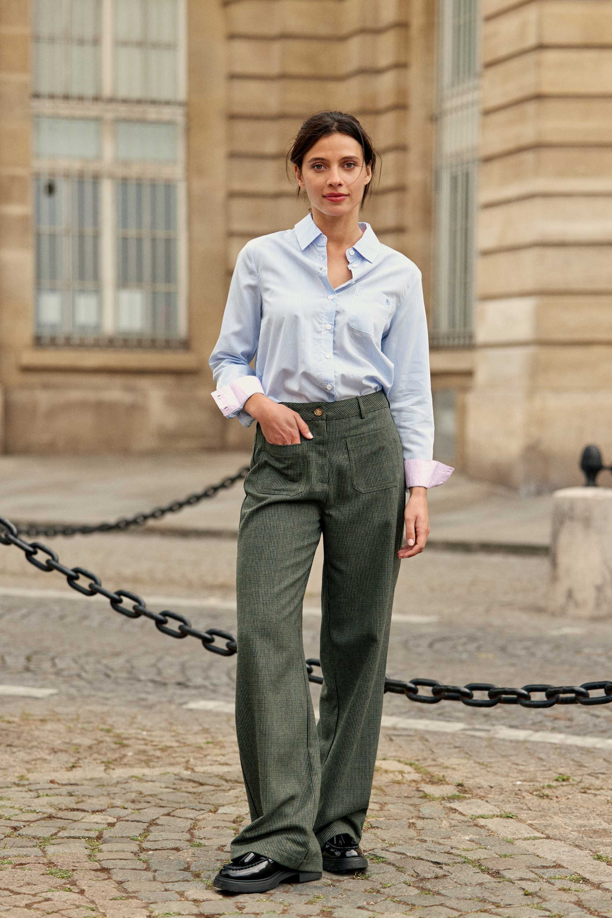 Pantalon Atlany - Kaki