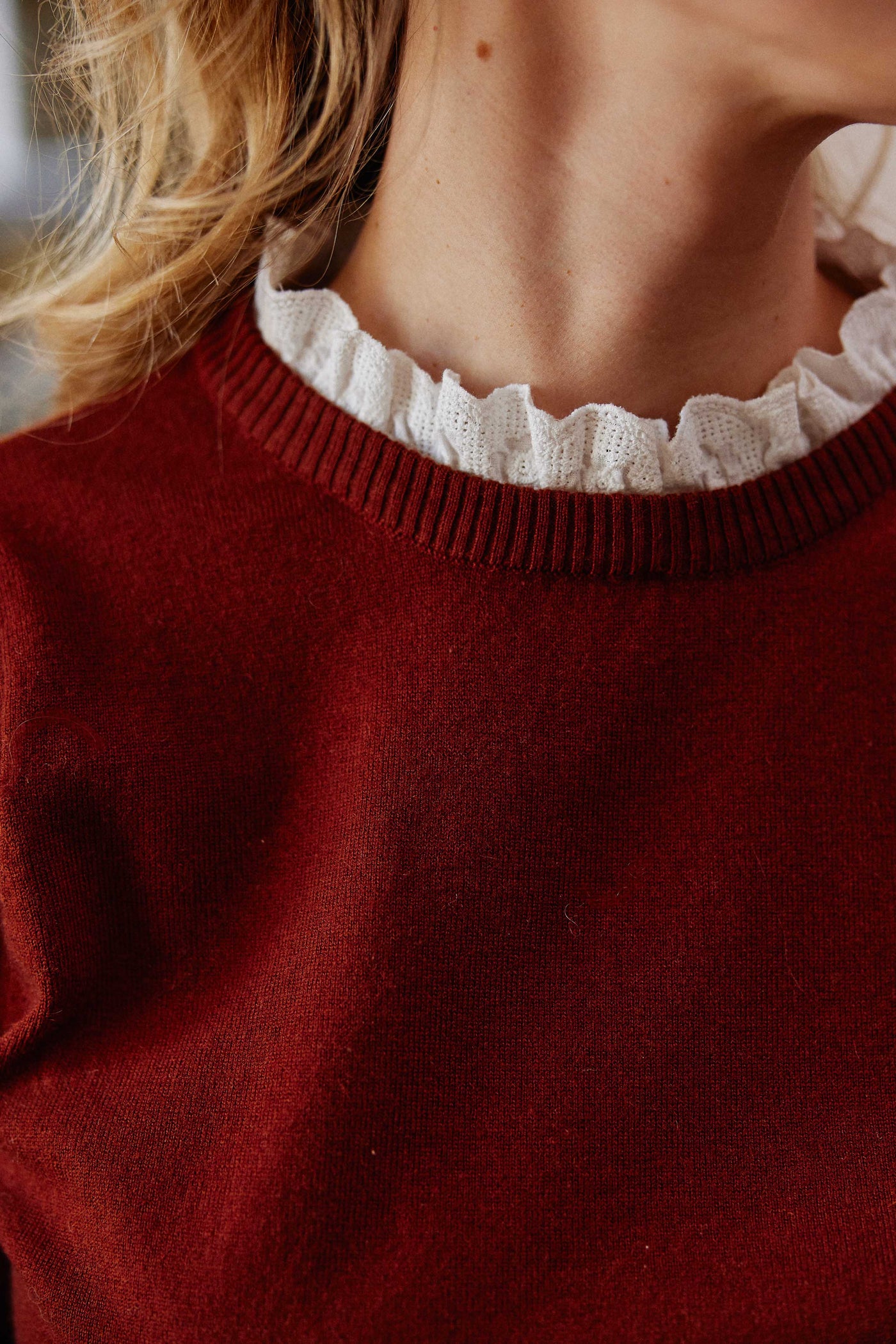 Pull Aubine - Marron