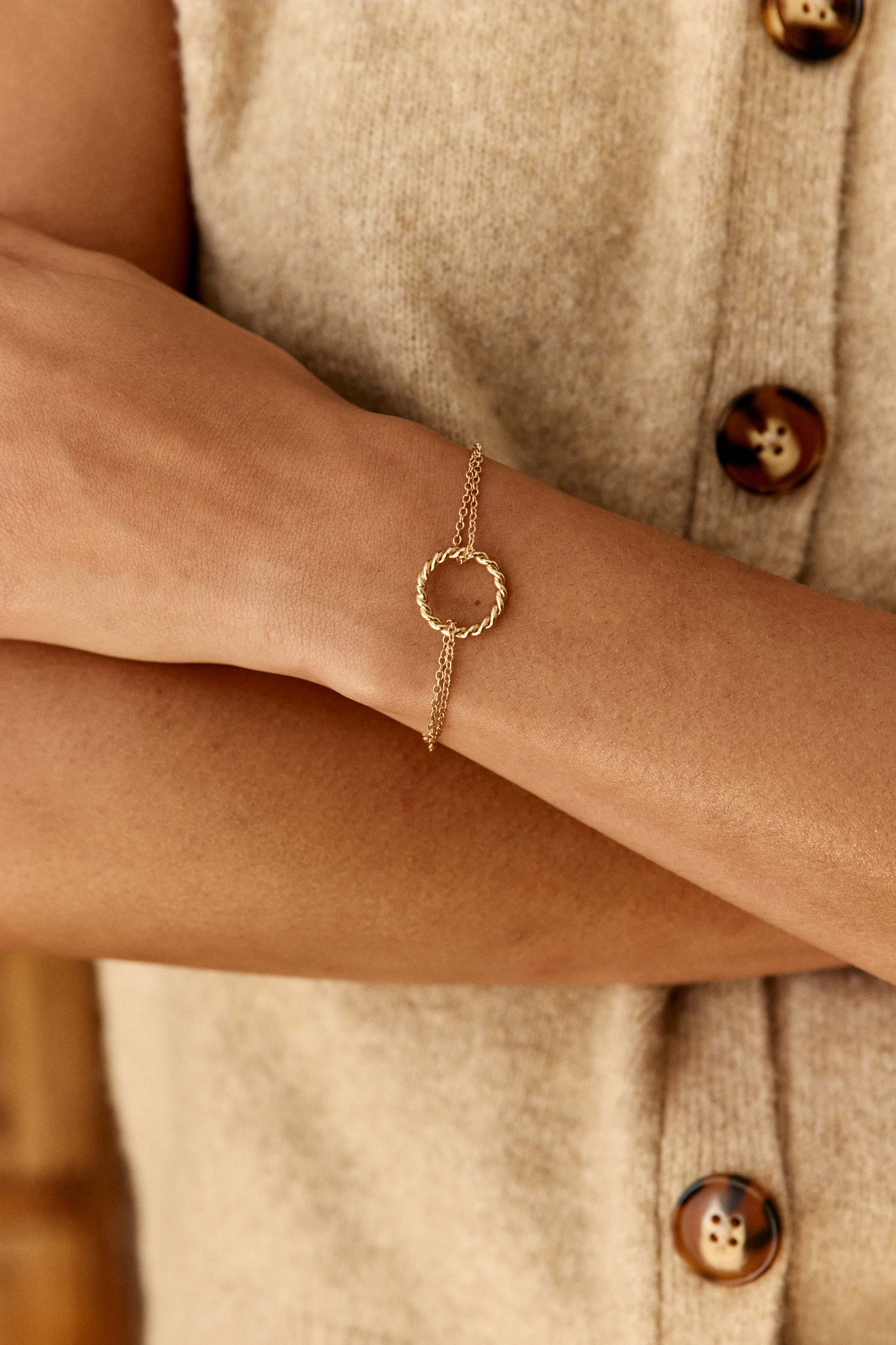 Auriane - Bracelet torsadé