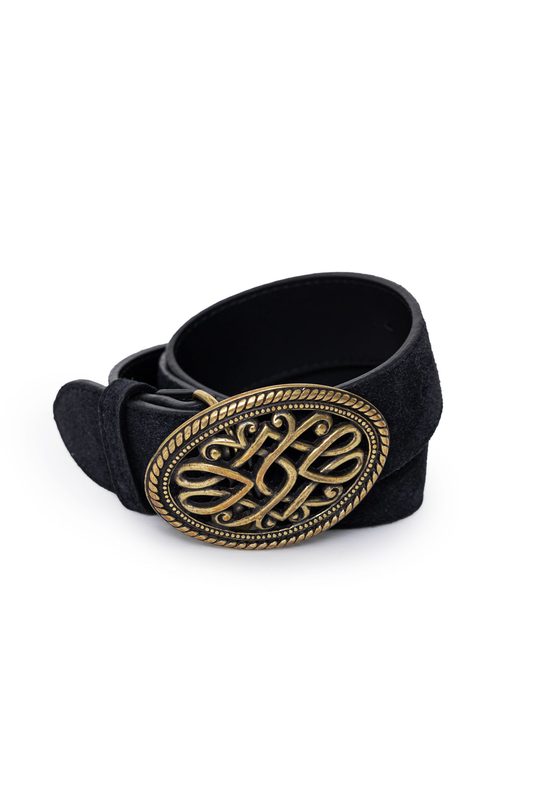 Aurore leather belt - Black