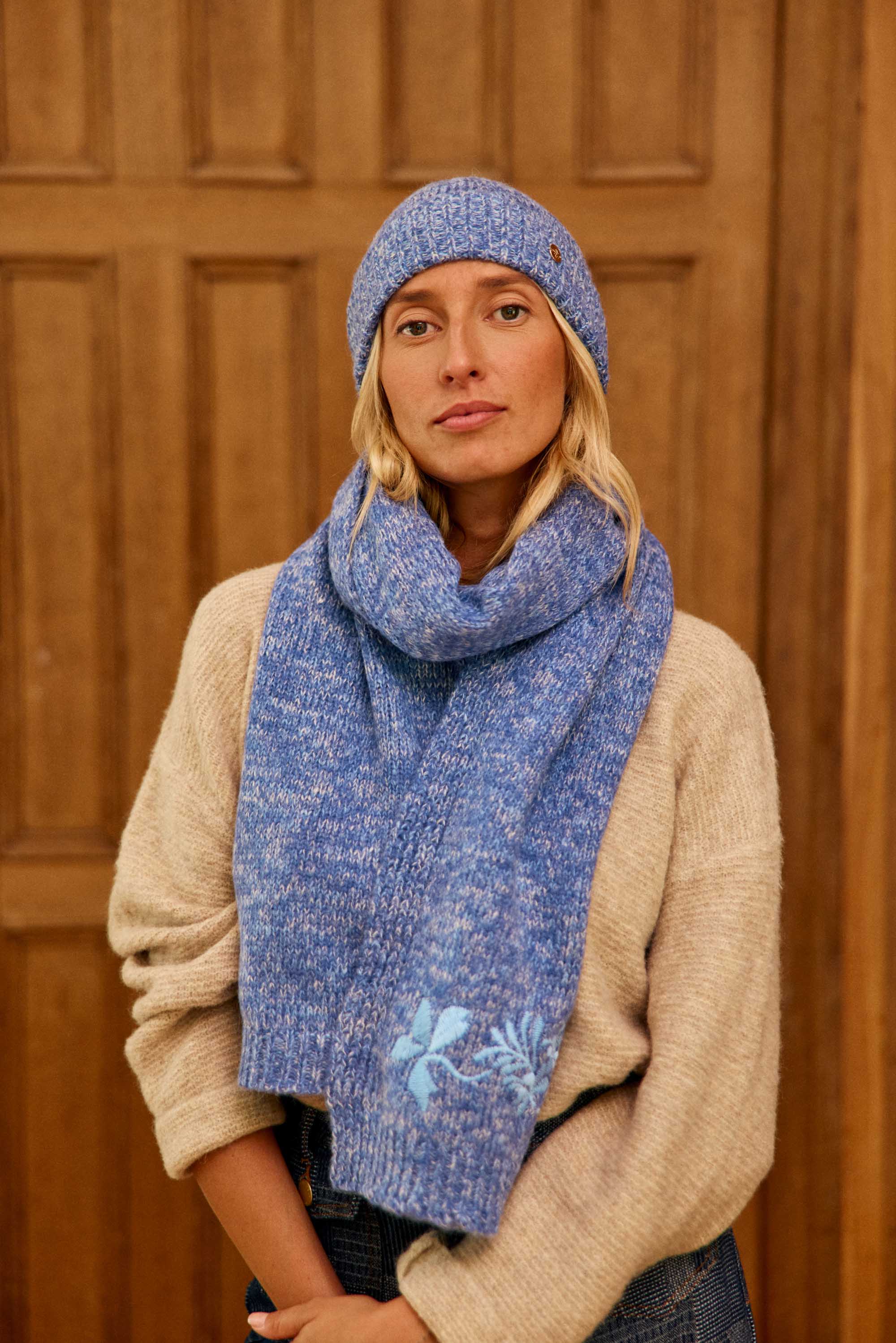 Arey Scarf - Blue