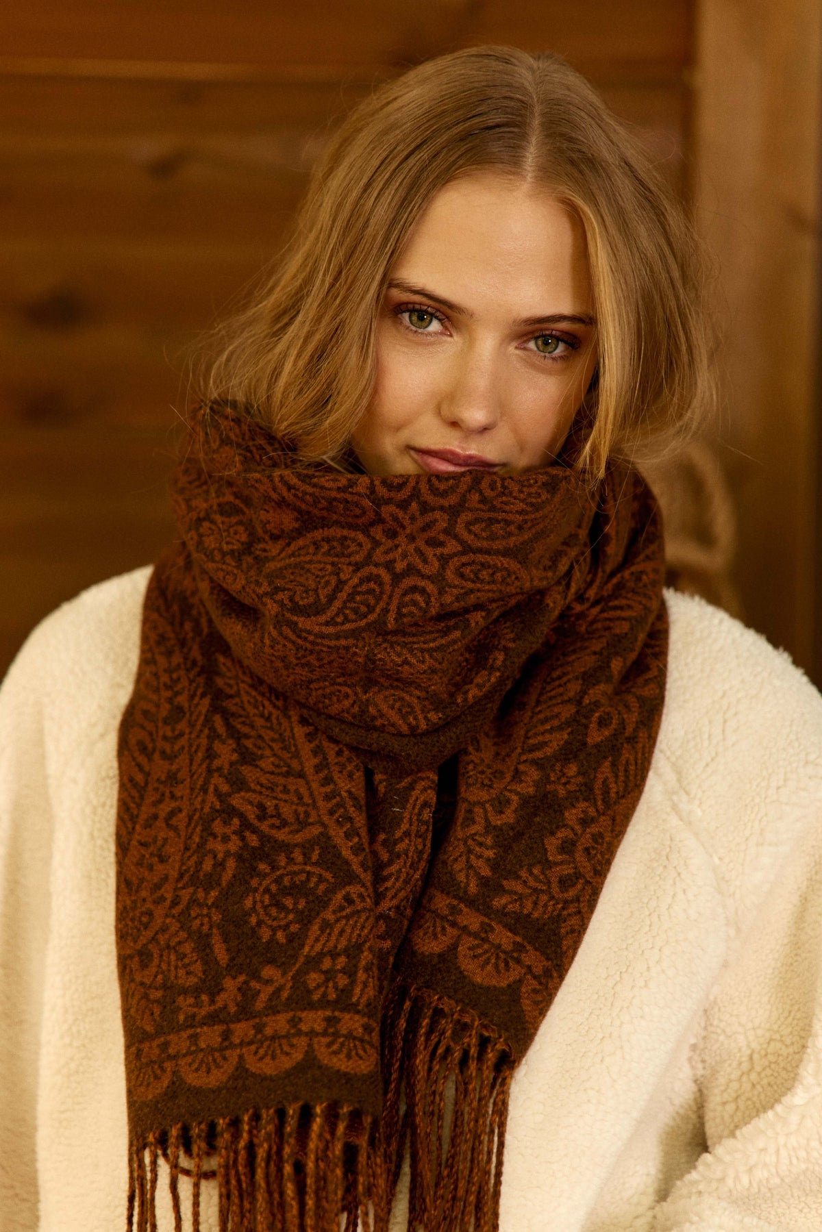 Ayla – Gemusterter Schal