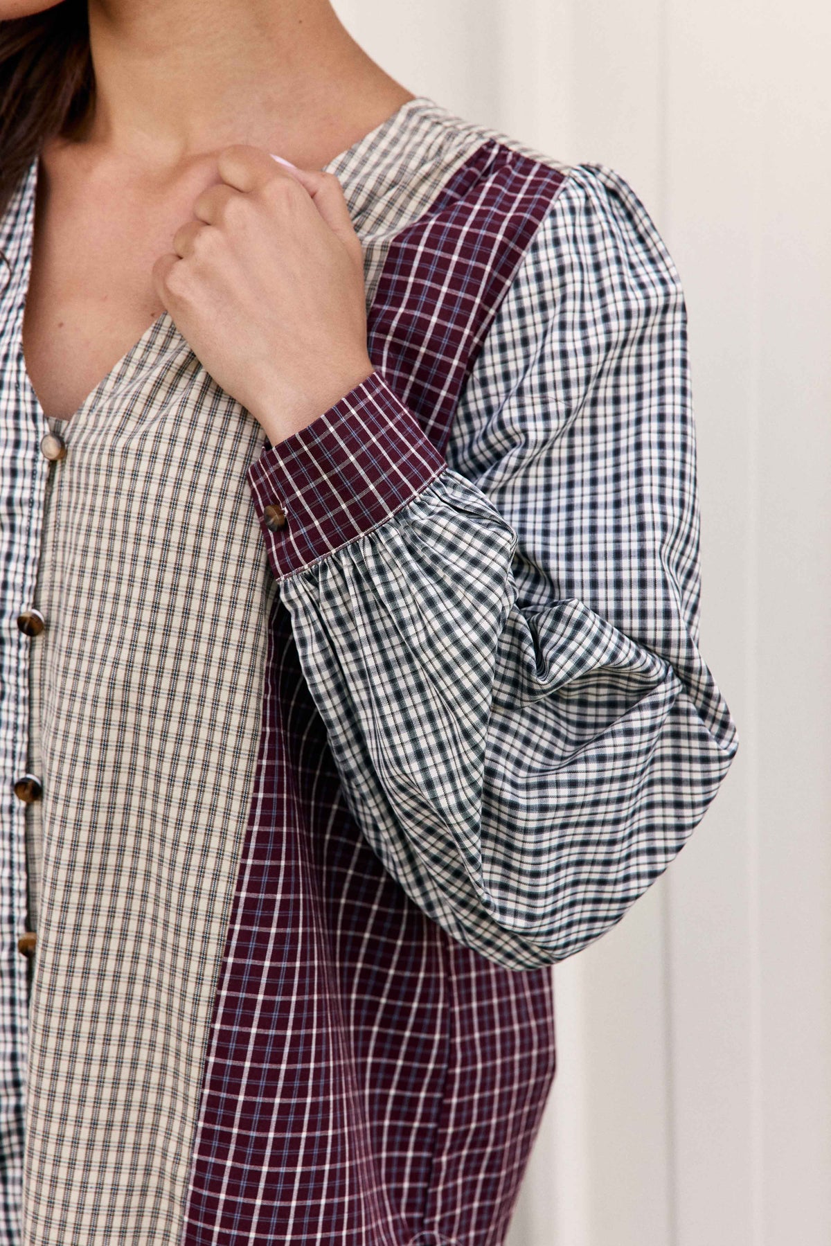 Baila - Blouse patchwork