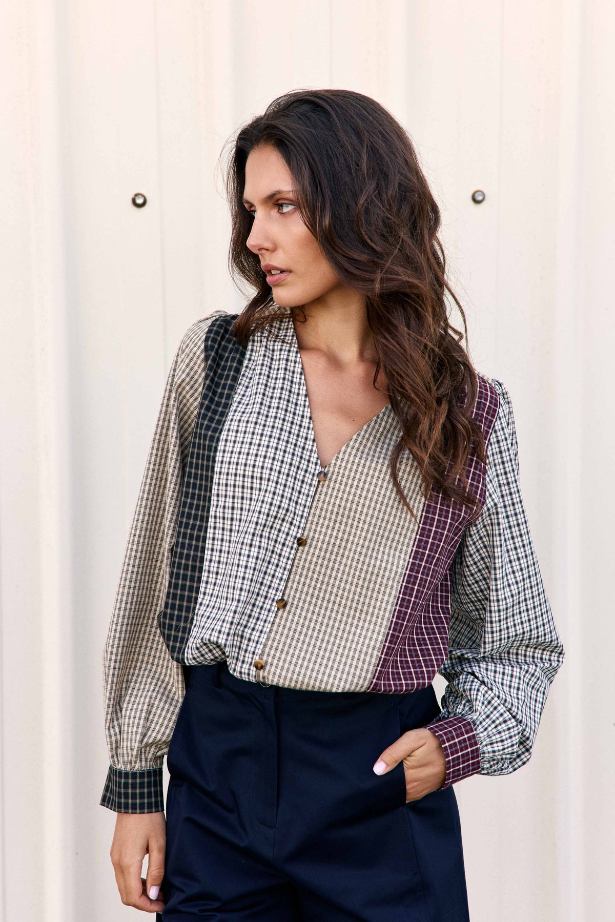 Baila - Blouse patchwork