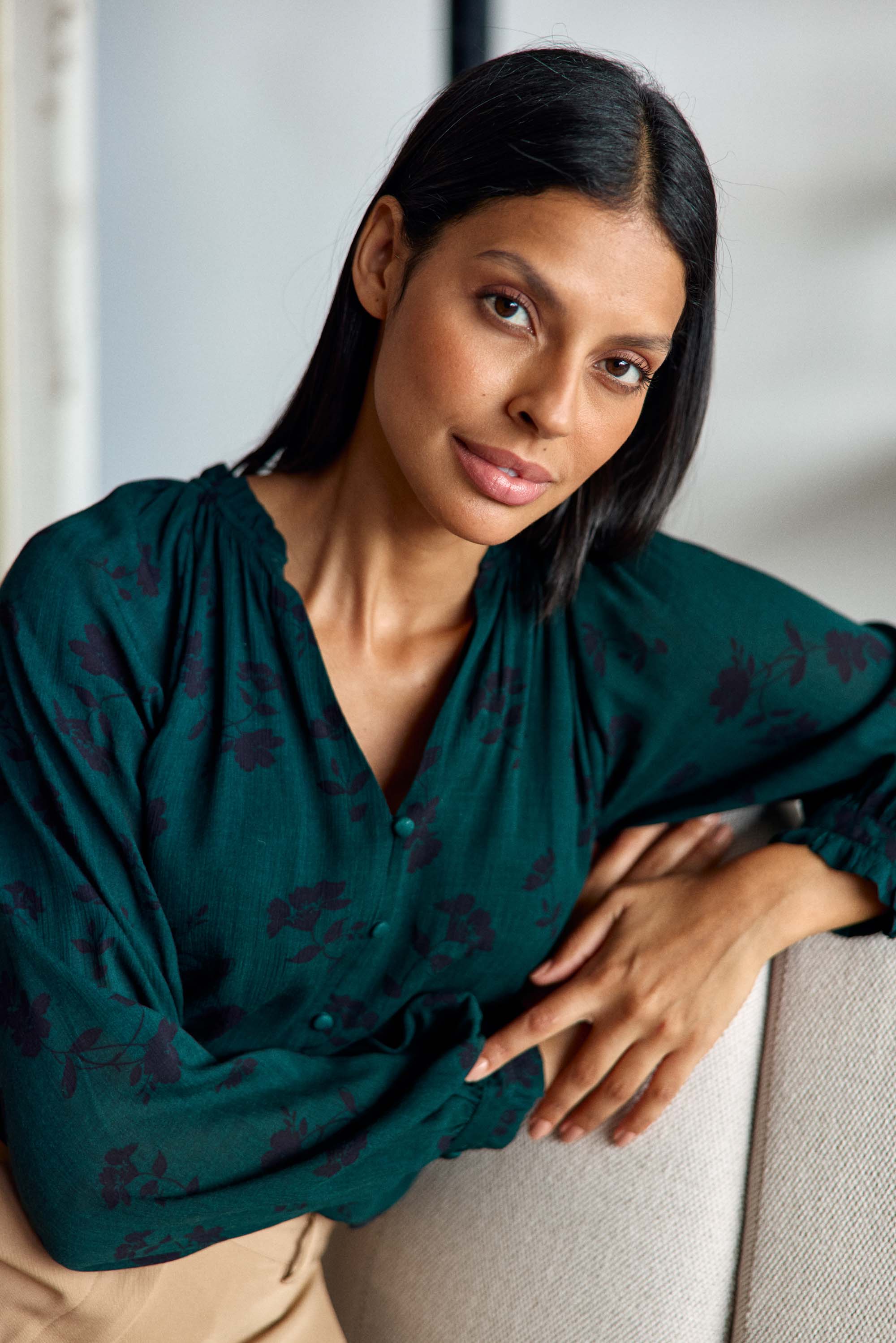 Blouse Beilo - Fleurs