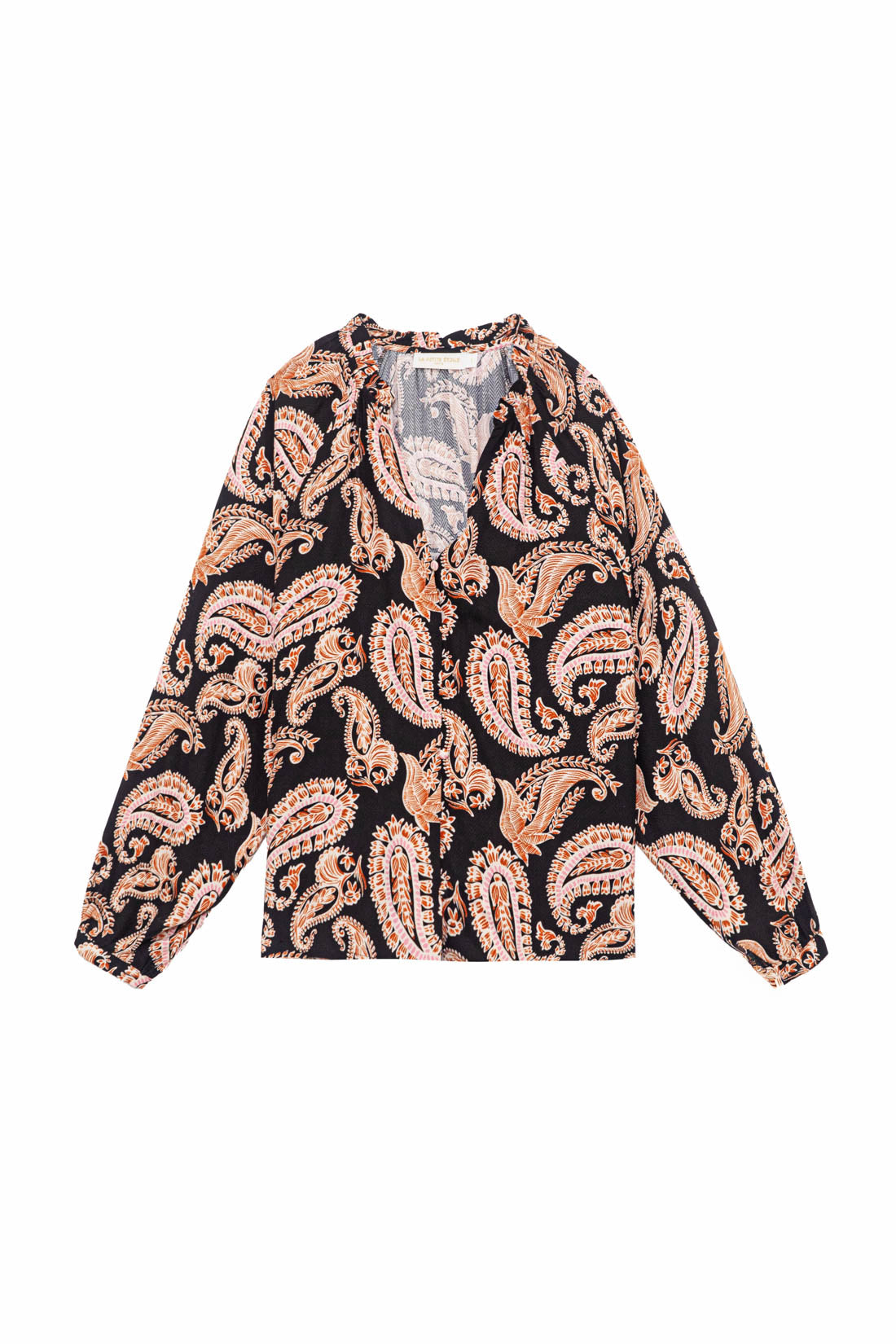 Blouse col V cachemire - Beily