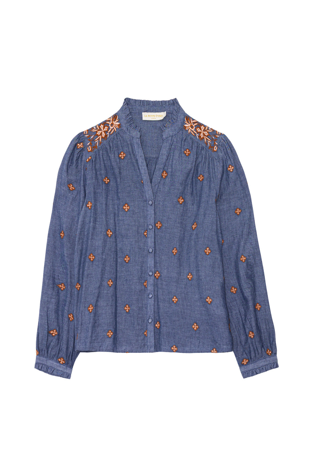 Belen Blouse - Chambray