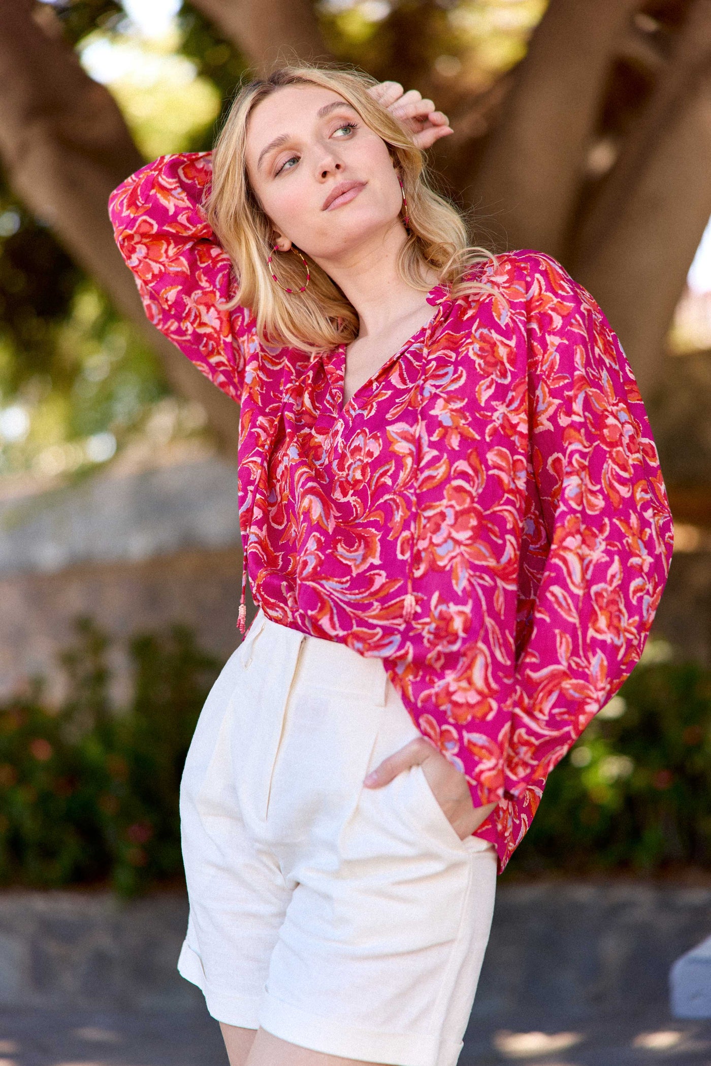 Paisley print blouse - Bellau