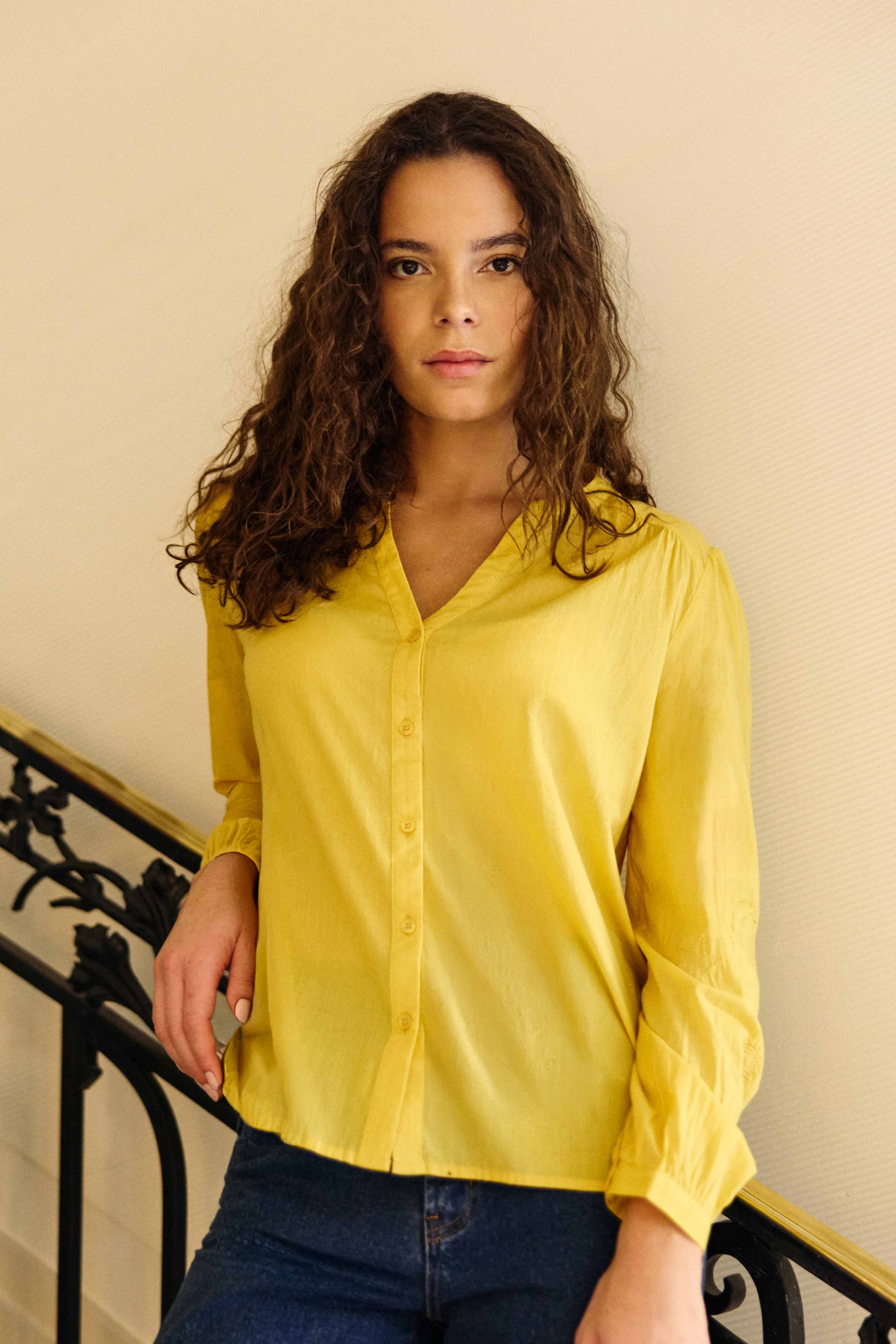 Belyne - Embroidered blouse