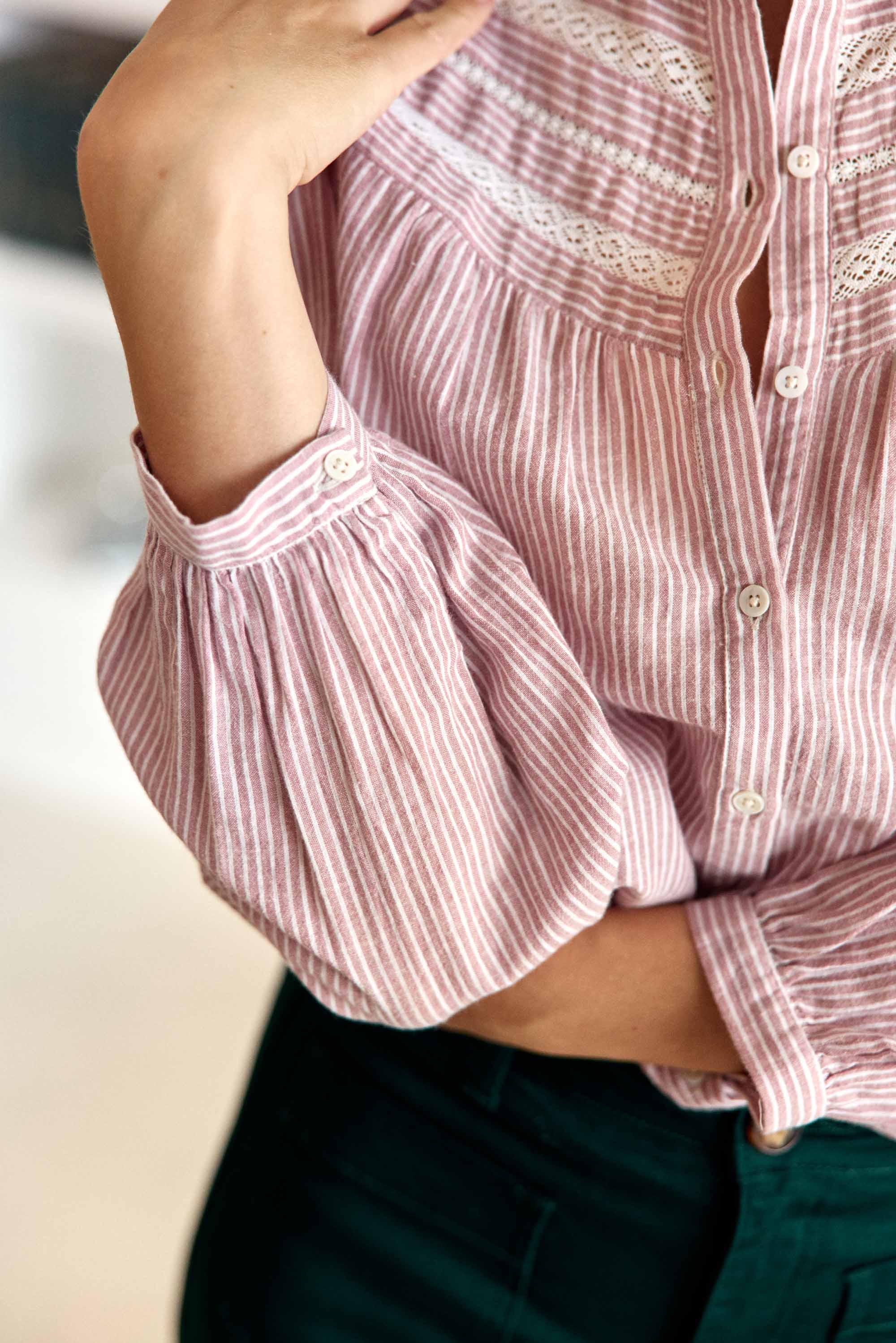 Blouse Bene - Bordeaux