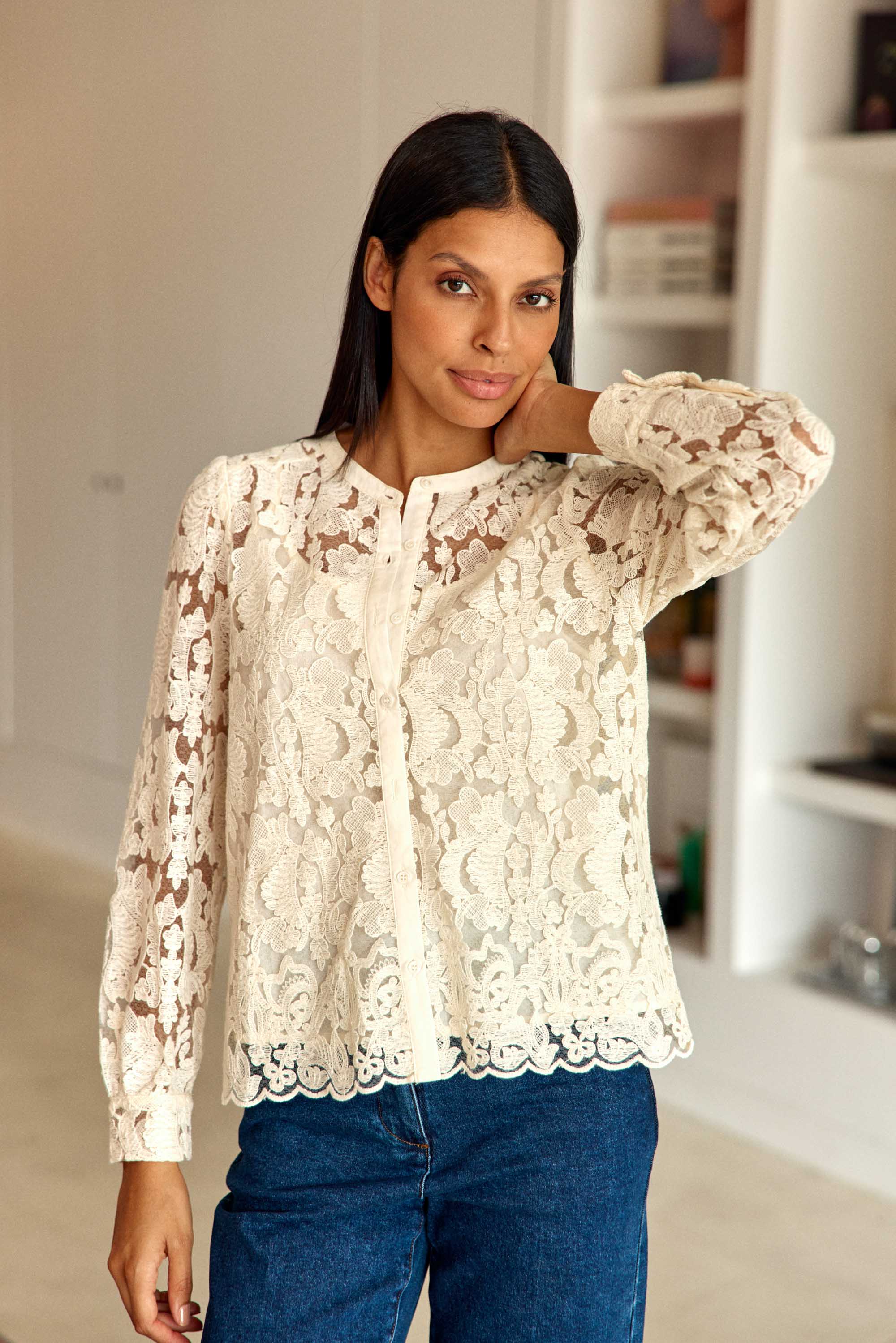 Blouse Berta - Ecru