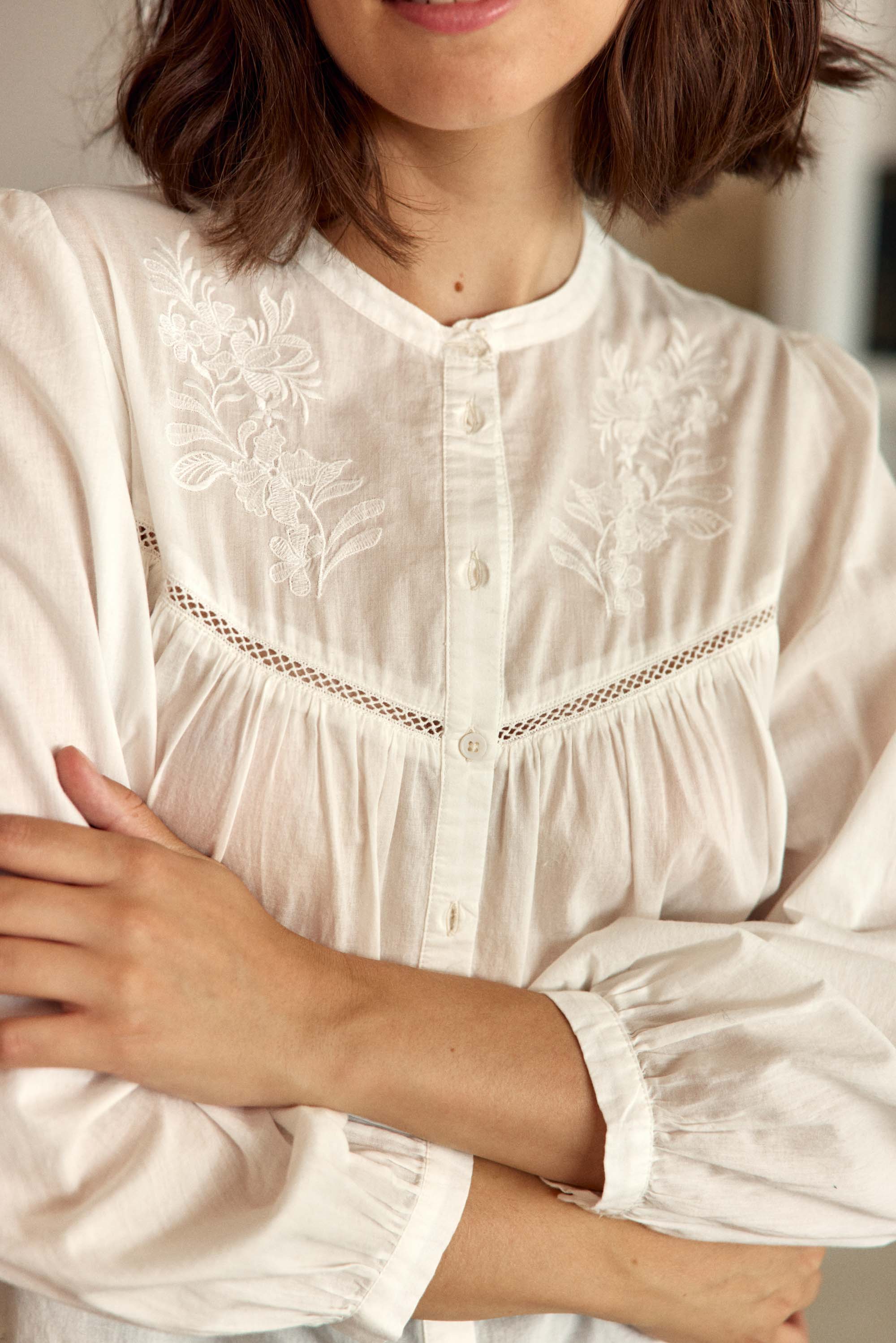 Blouse Berti - Ecru