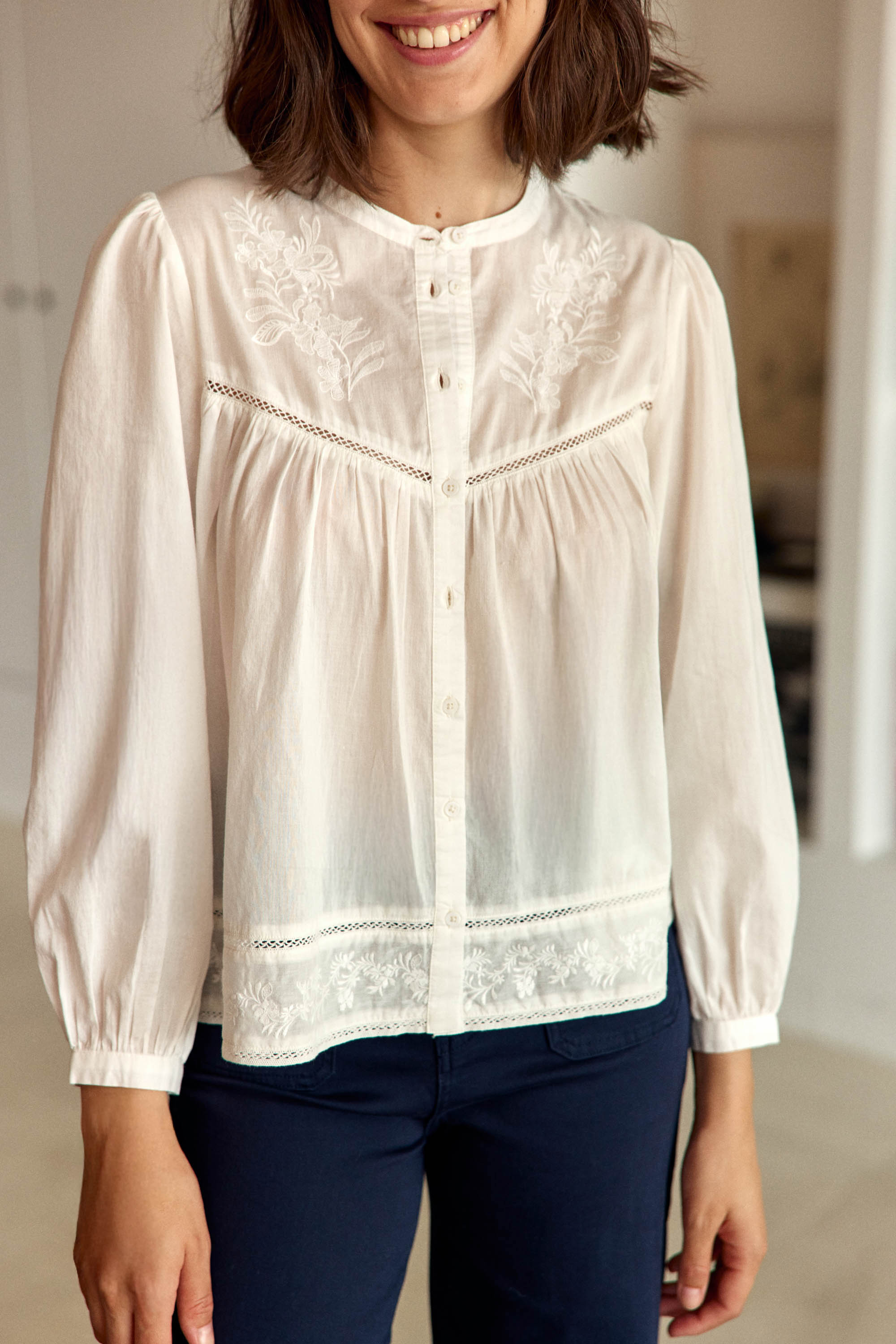 Blouse Berti - Ecru