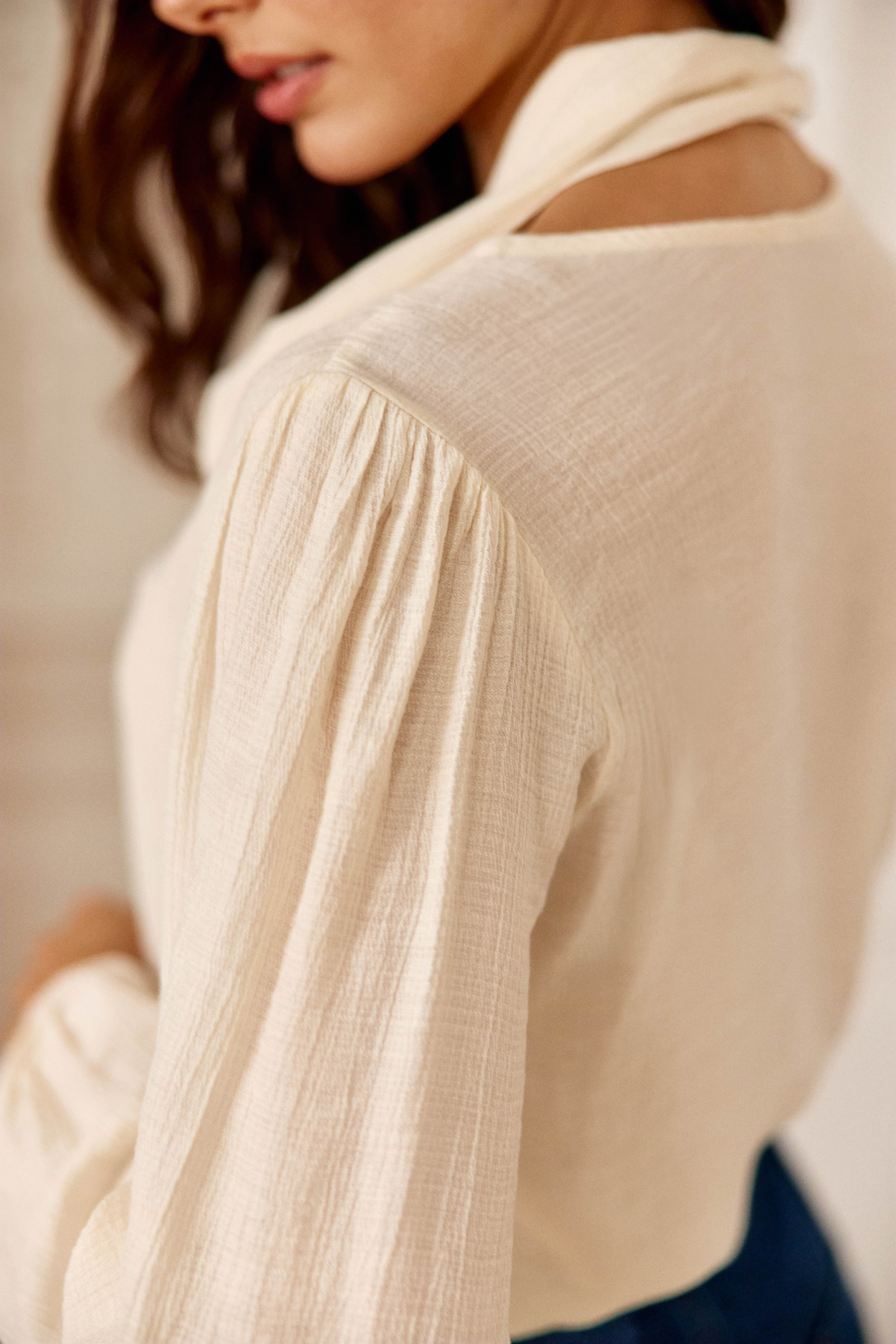 Bianca - Blouse droite