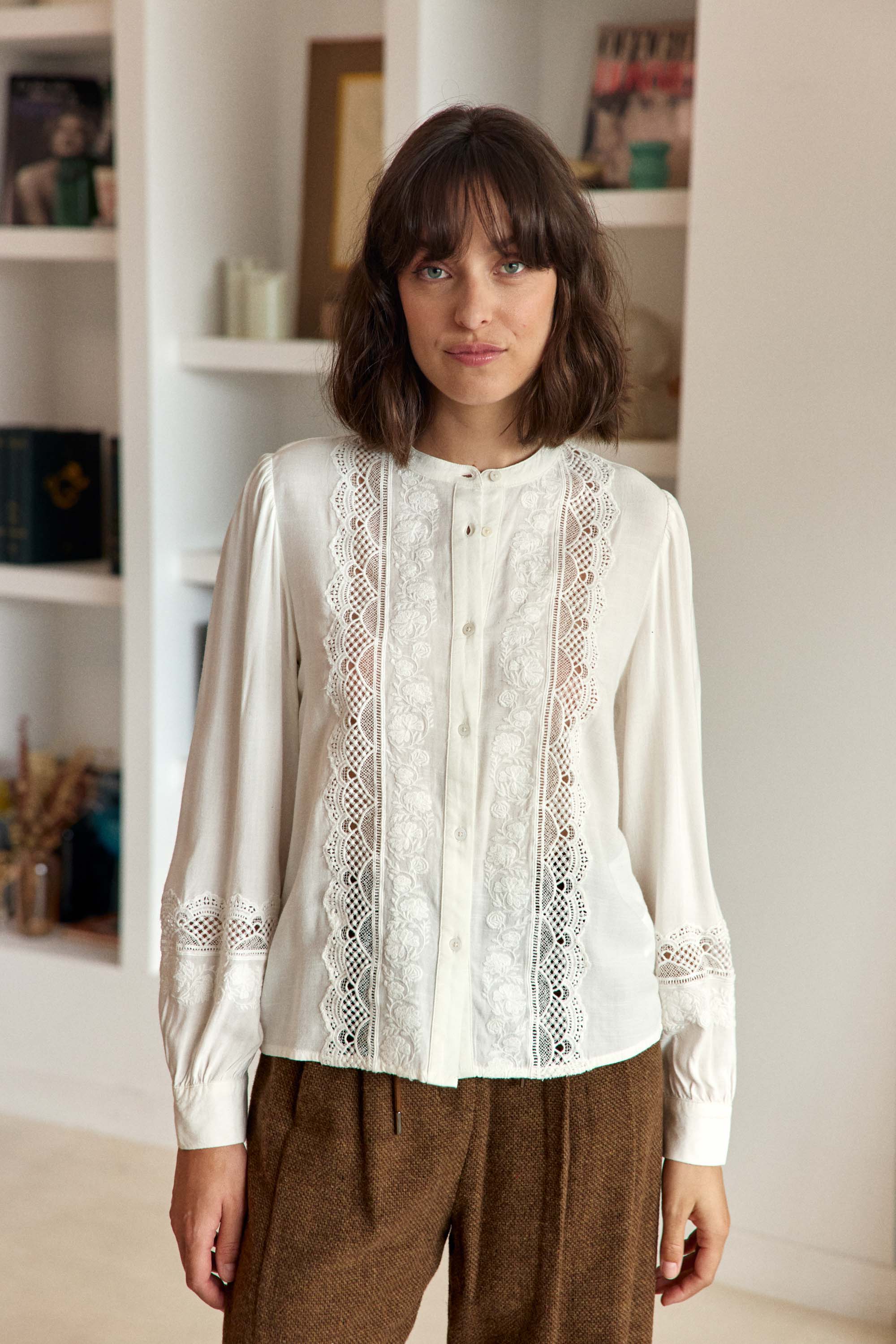 Blouse Bilena - Ecru