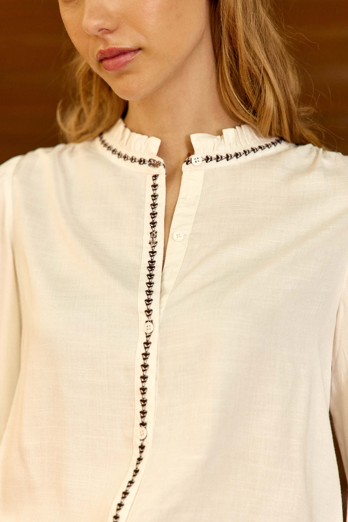 Bina - Rüschenbluse