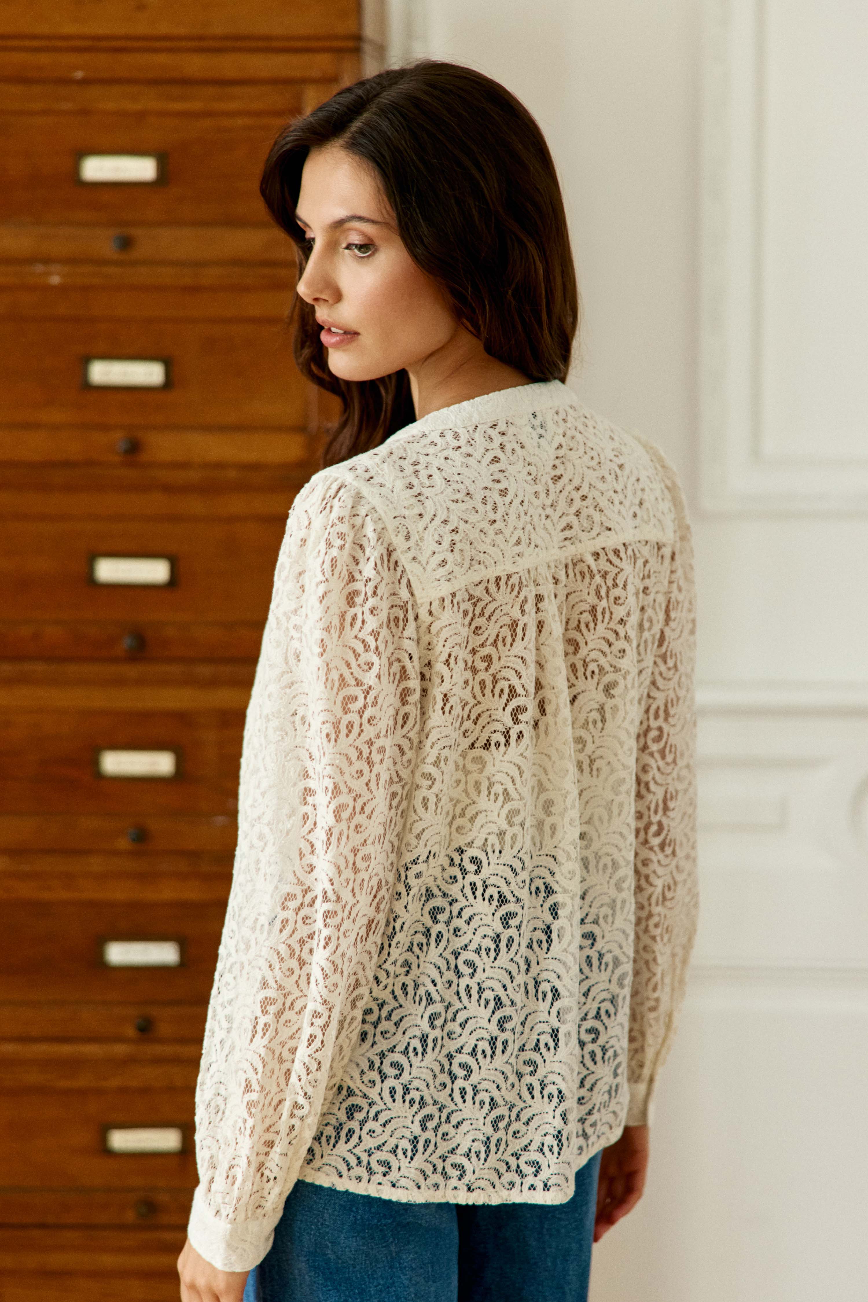 Blandine - Blouse droite
