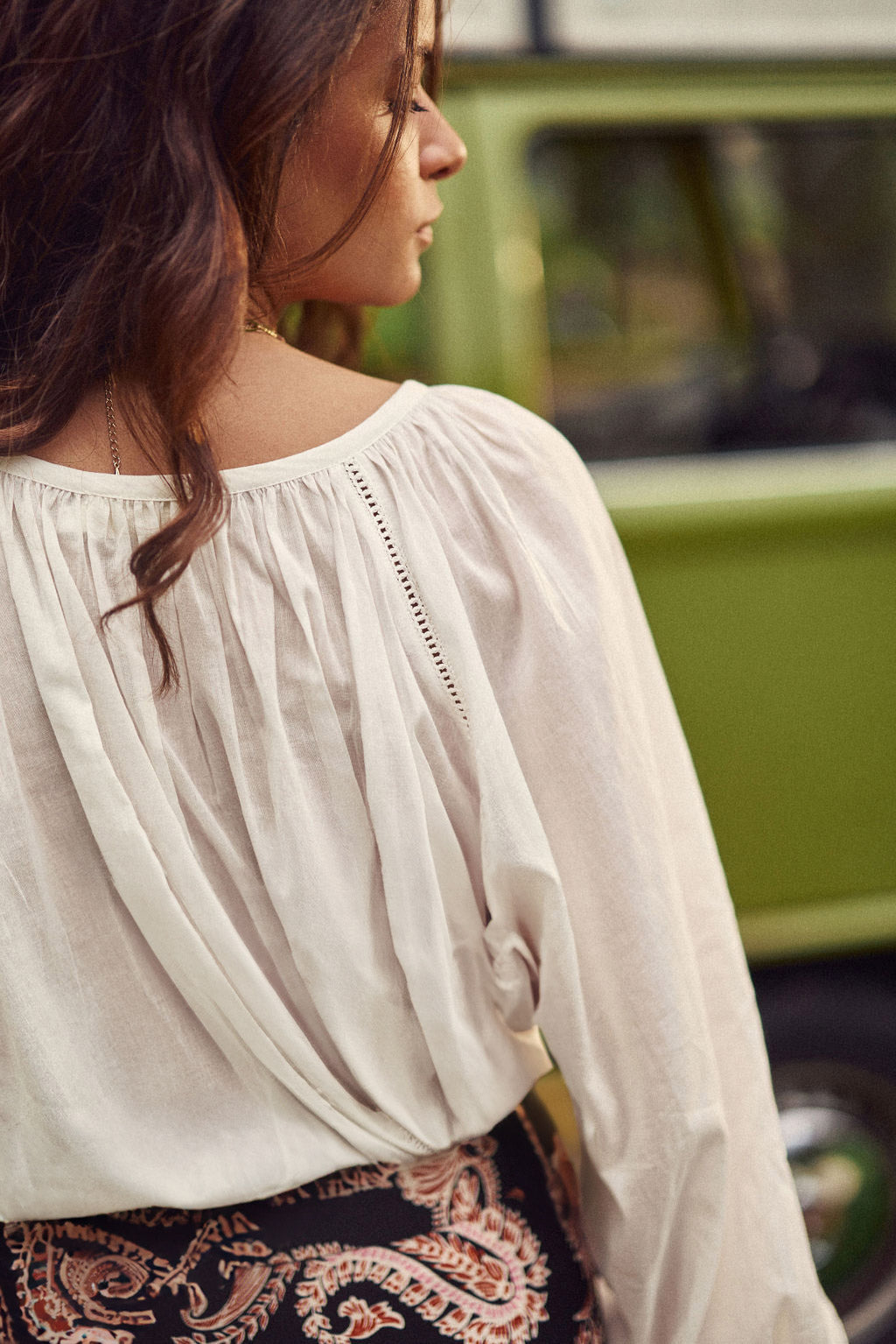 Blouse ample écru - Blazie