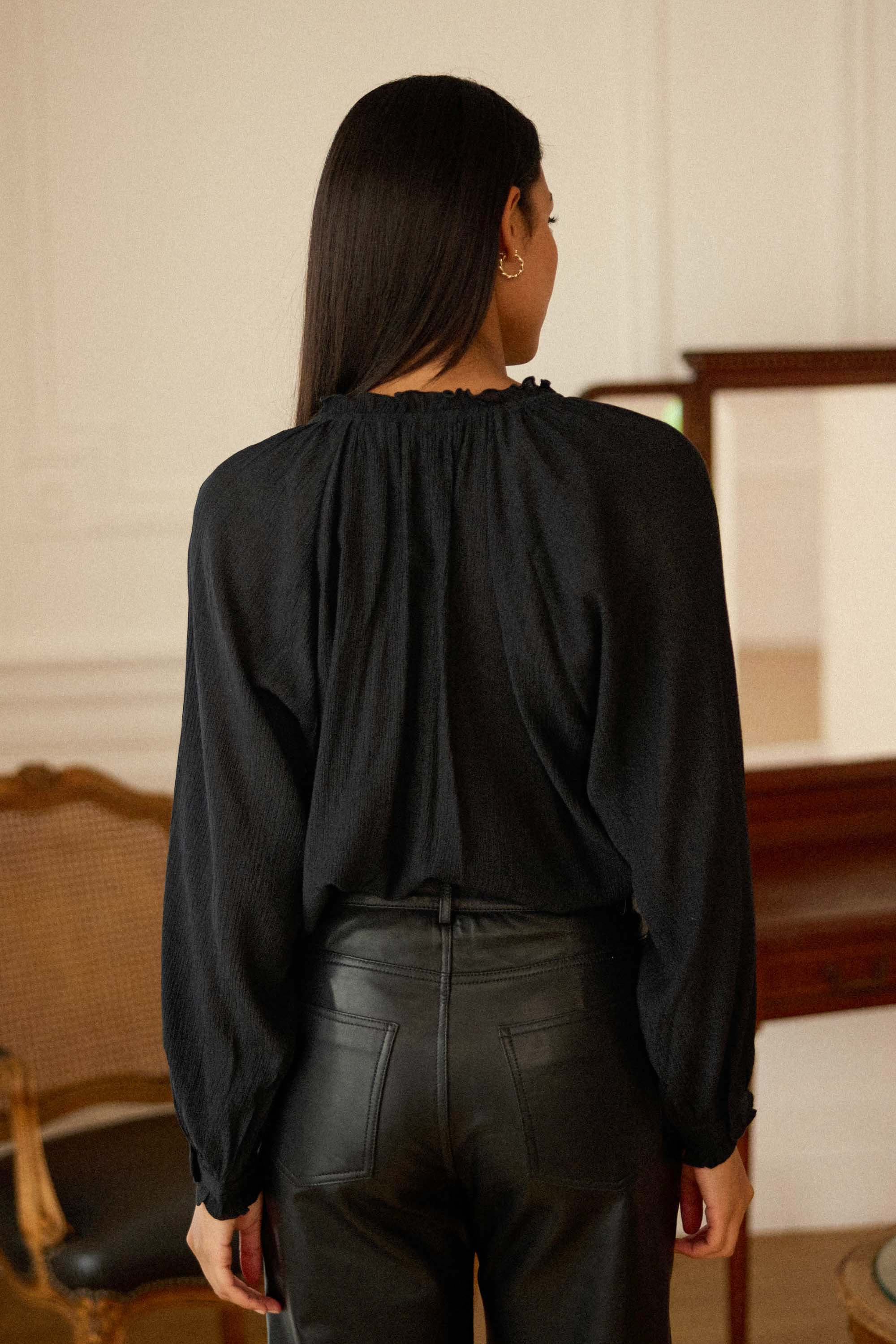 Blouse noire - Bliss