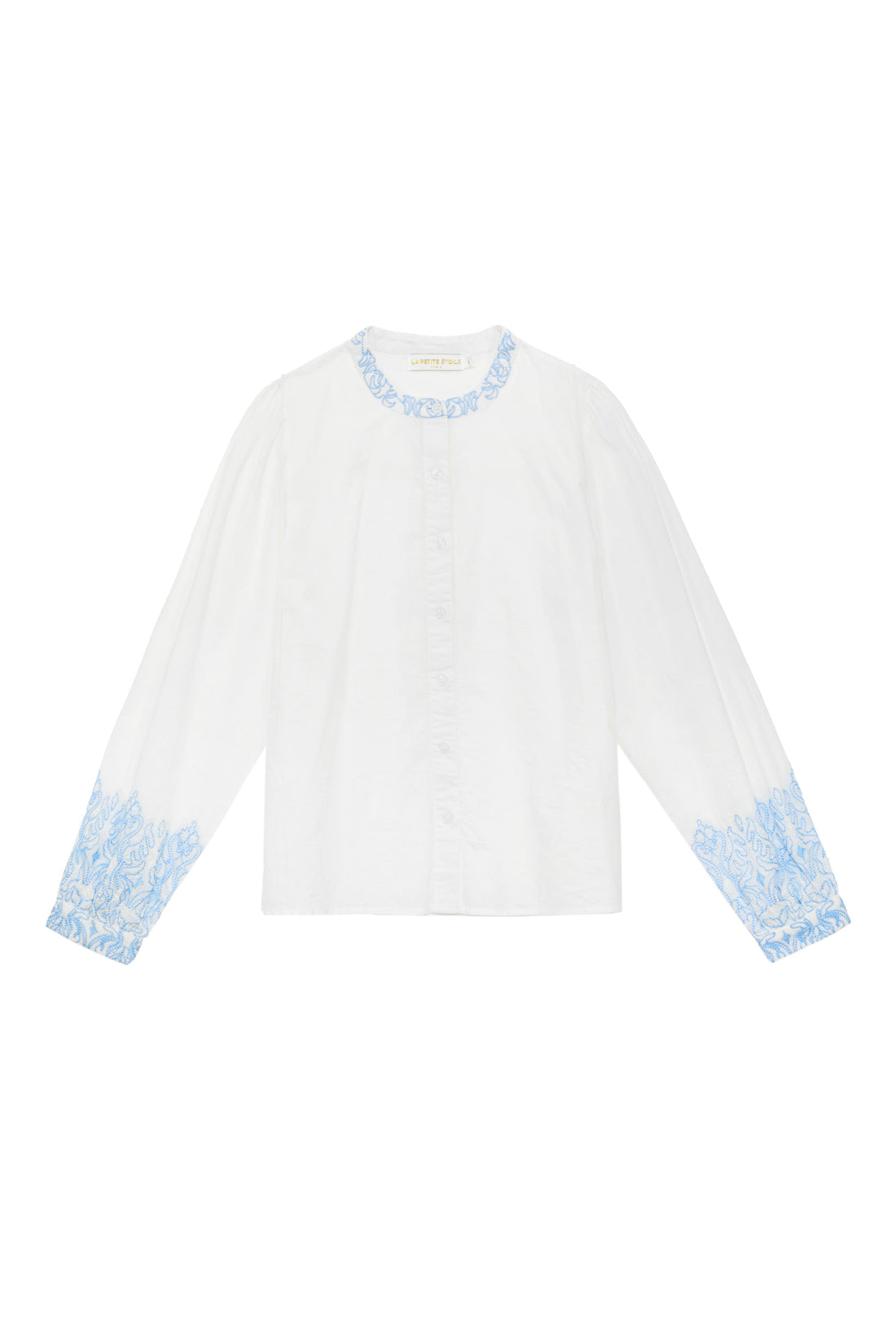 Blouse brodée blanche - Bloy