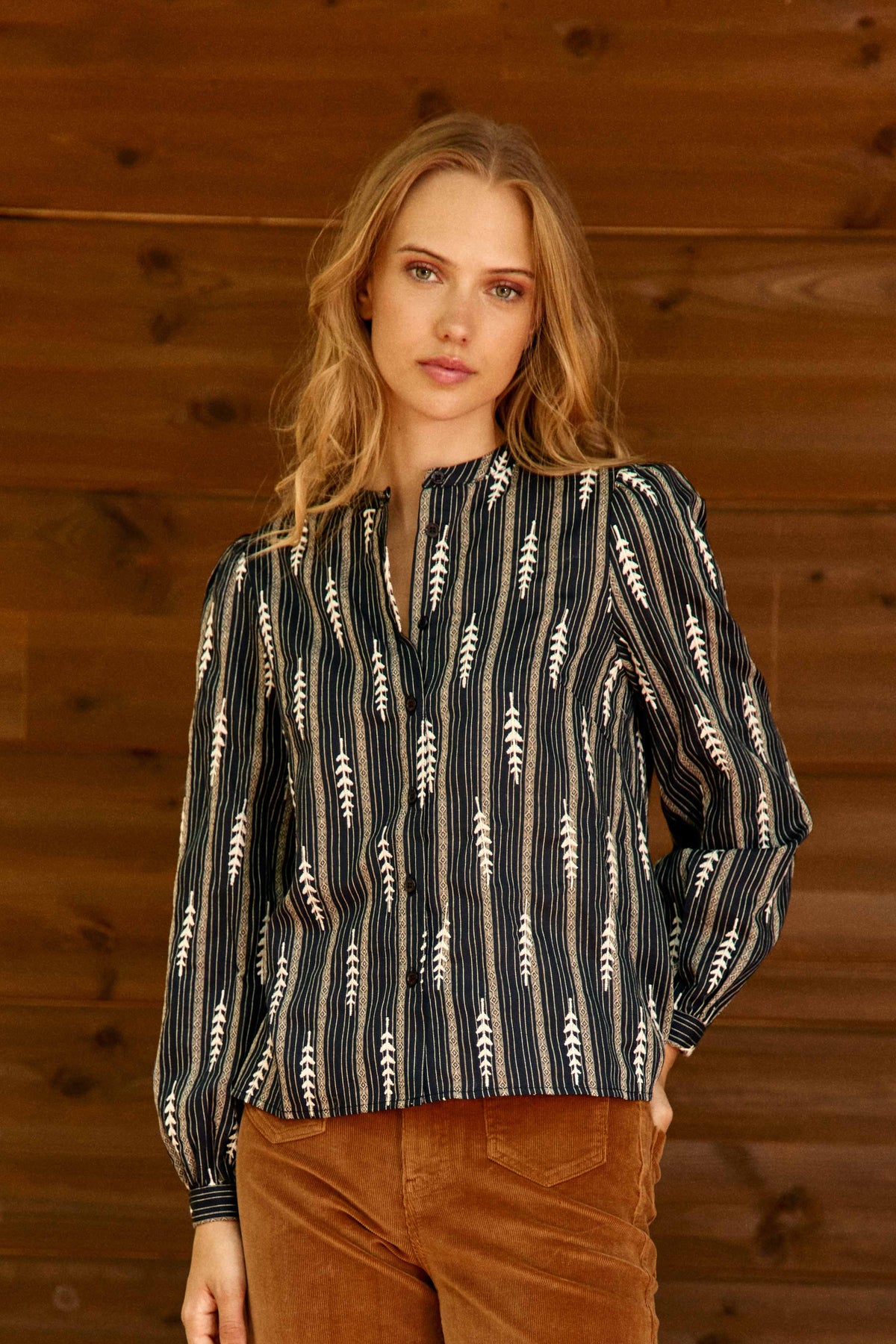 Bloya - Gestreifte Bluse