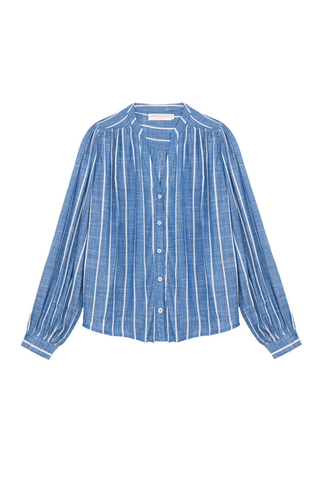 Blouse à rayures bleu/blanc - Blue