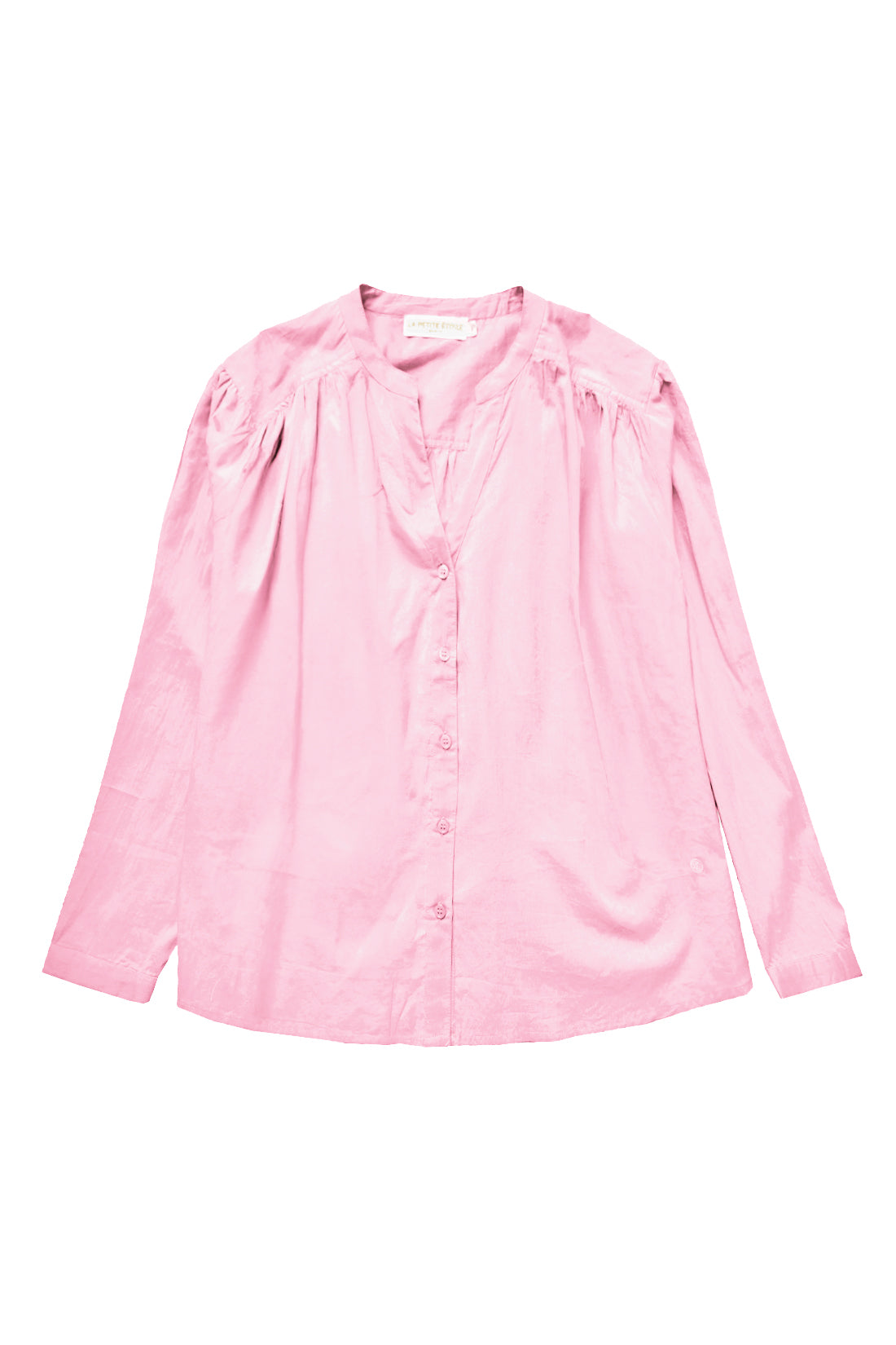 Light pink V-neck blouse - Bolia