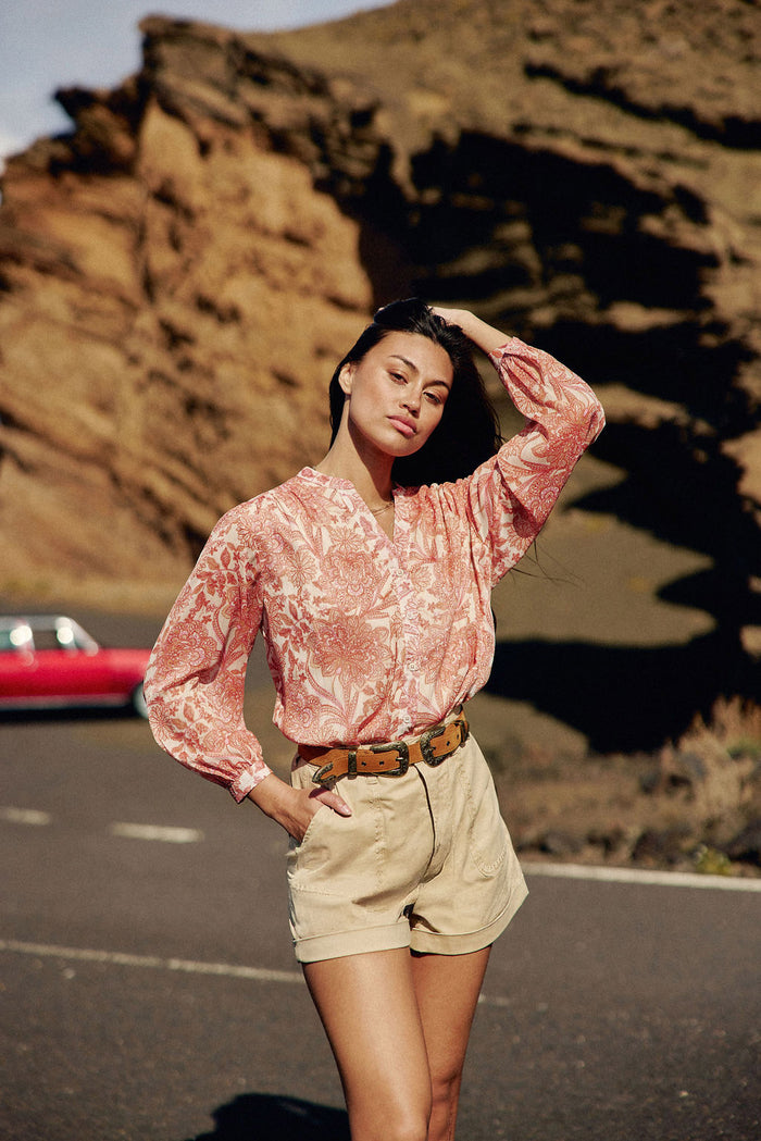 la petite étoile Blouse ample floral Bolie Outlet Vêtements