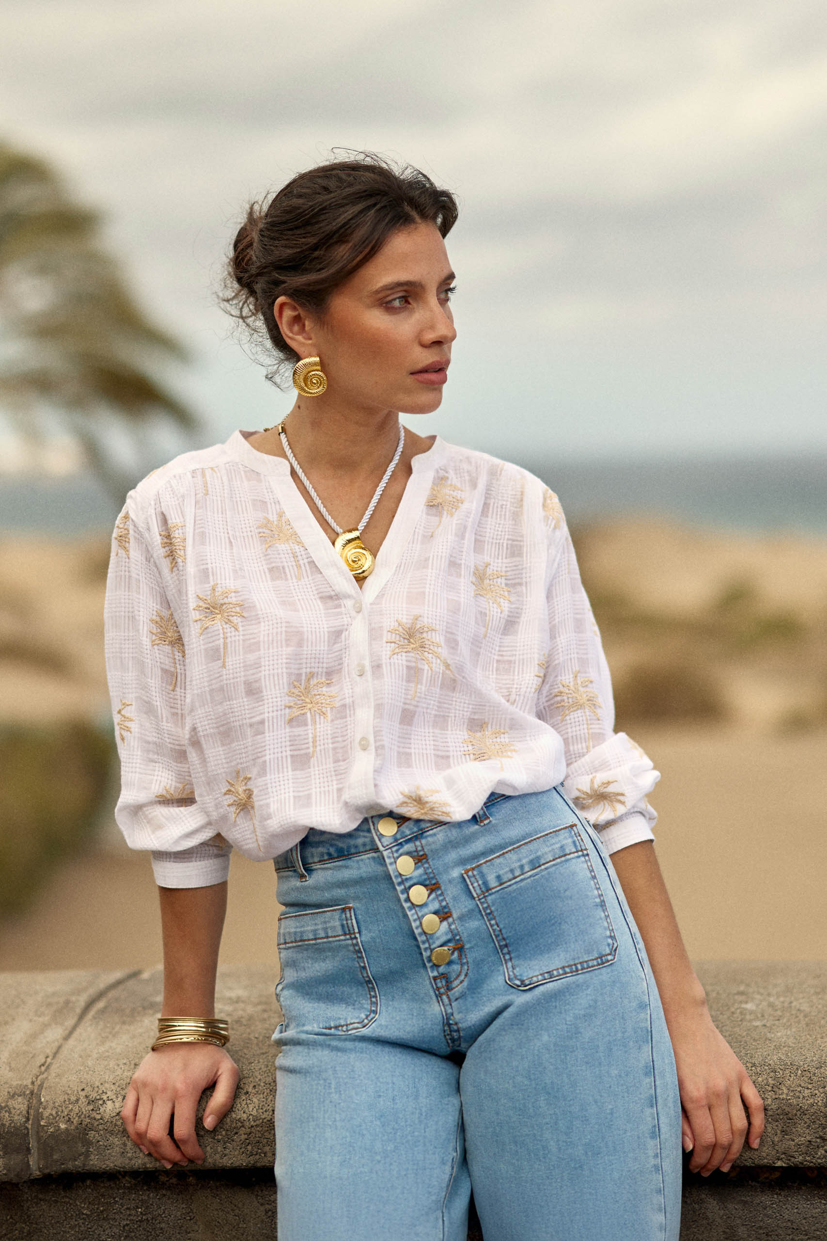 Blouse à broderies - Bolita