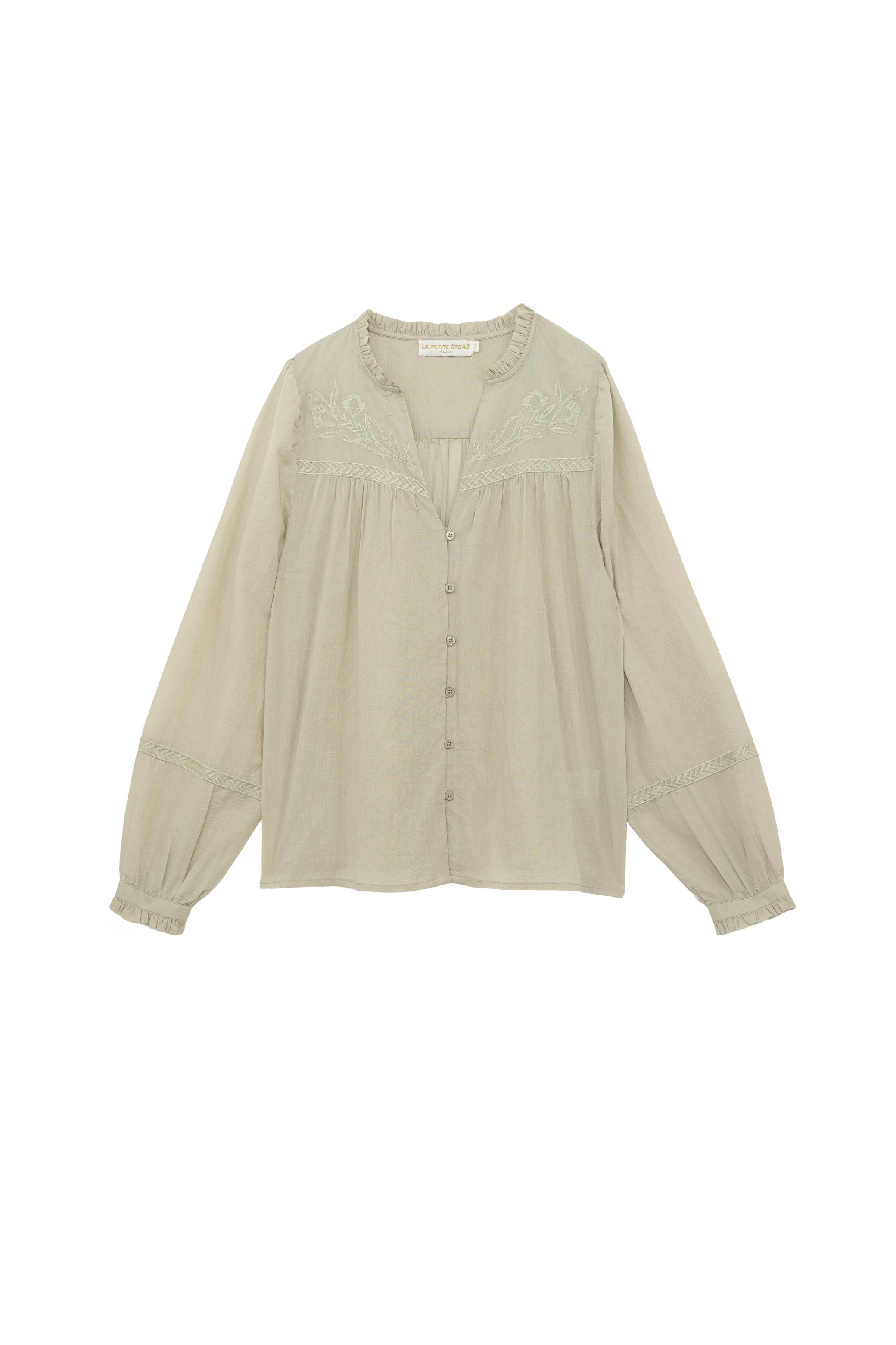 Blouse Bowie - Vert Amande