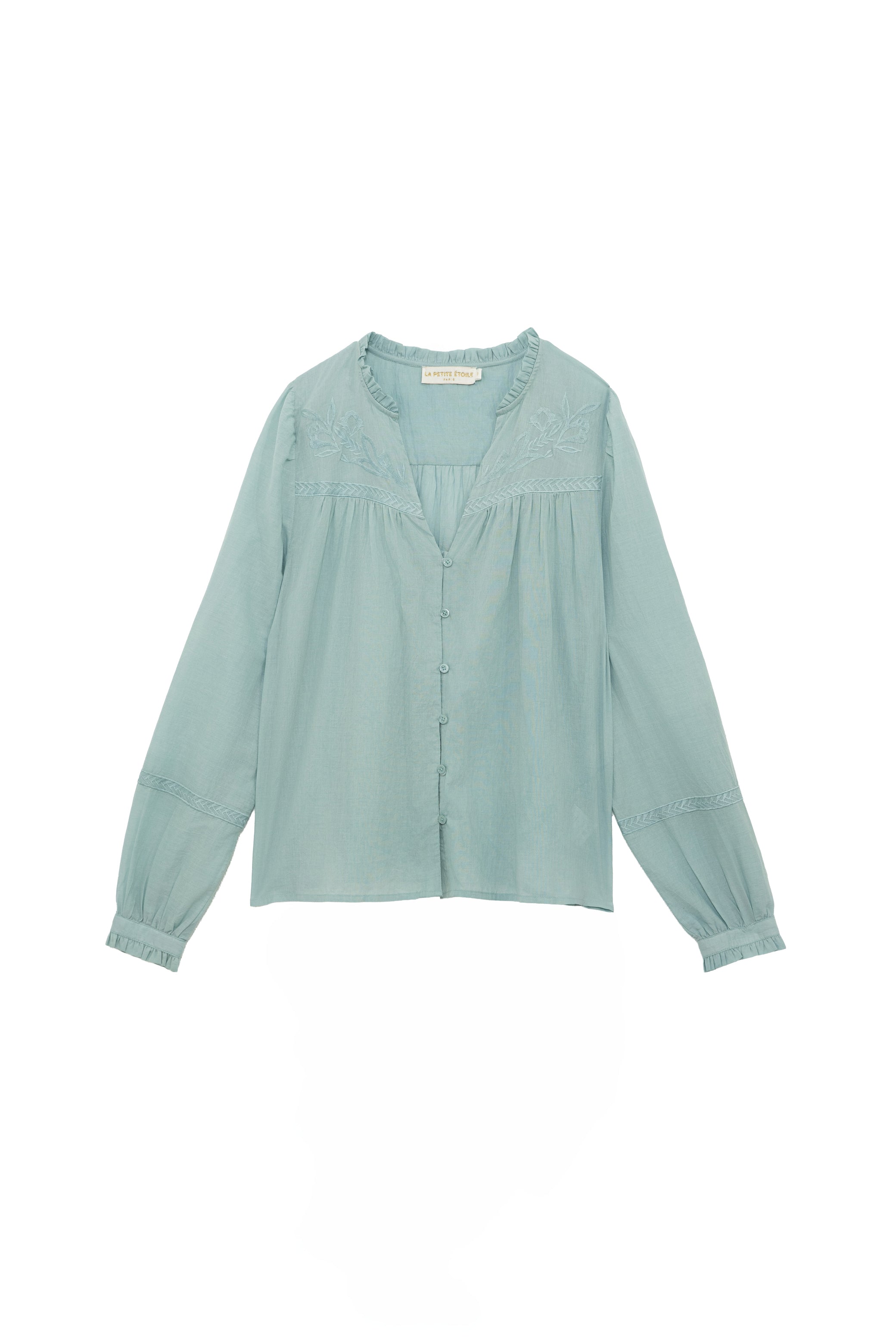 Bowie Blouse - Water Green