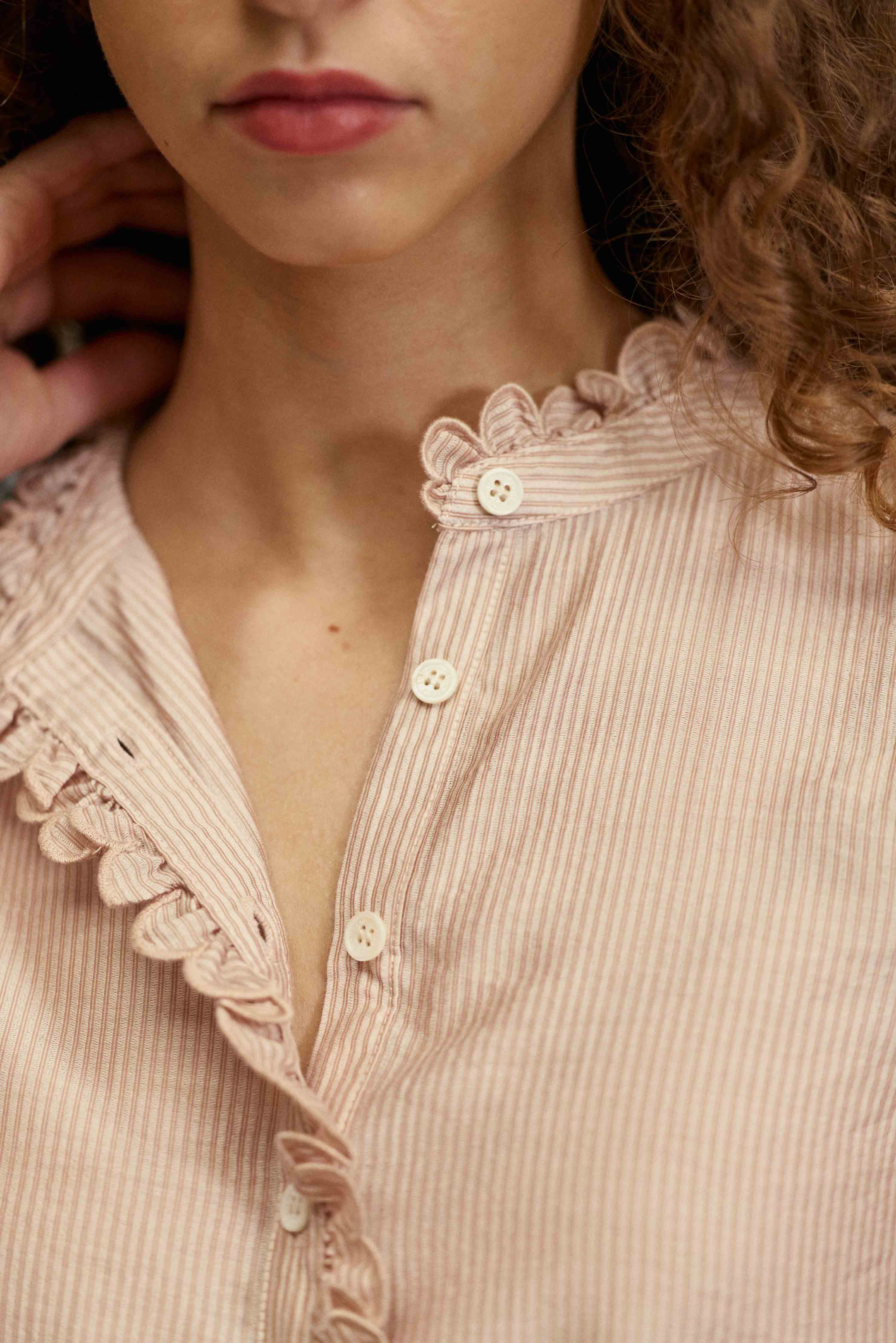 Blouse Boya - Poudre