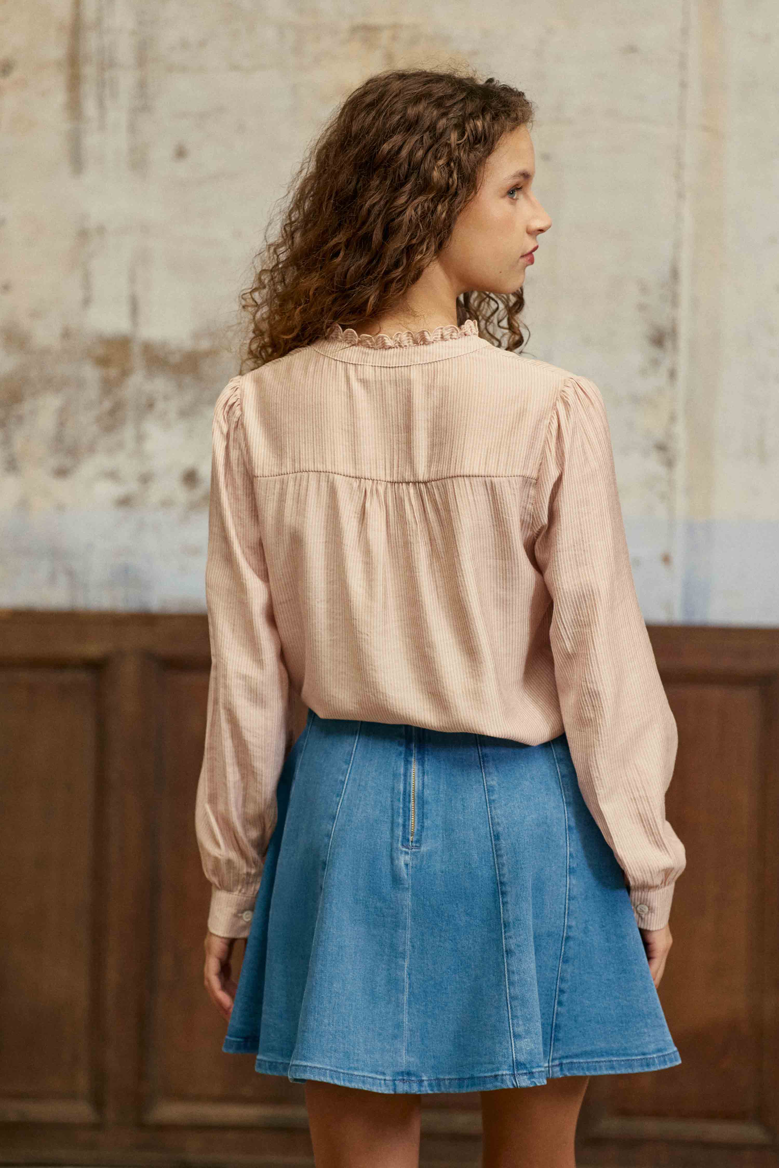 Blouse Boya - Poudre