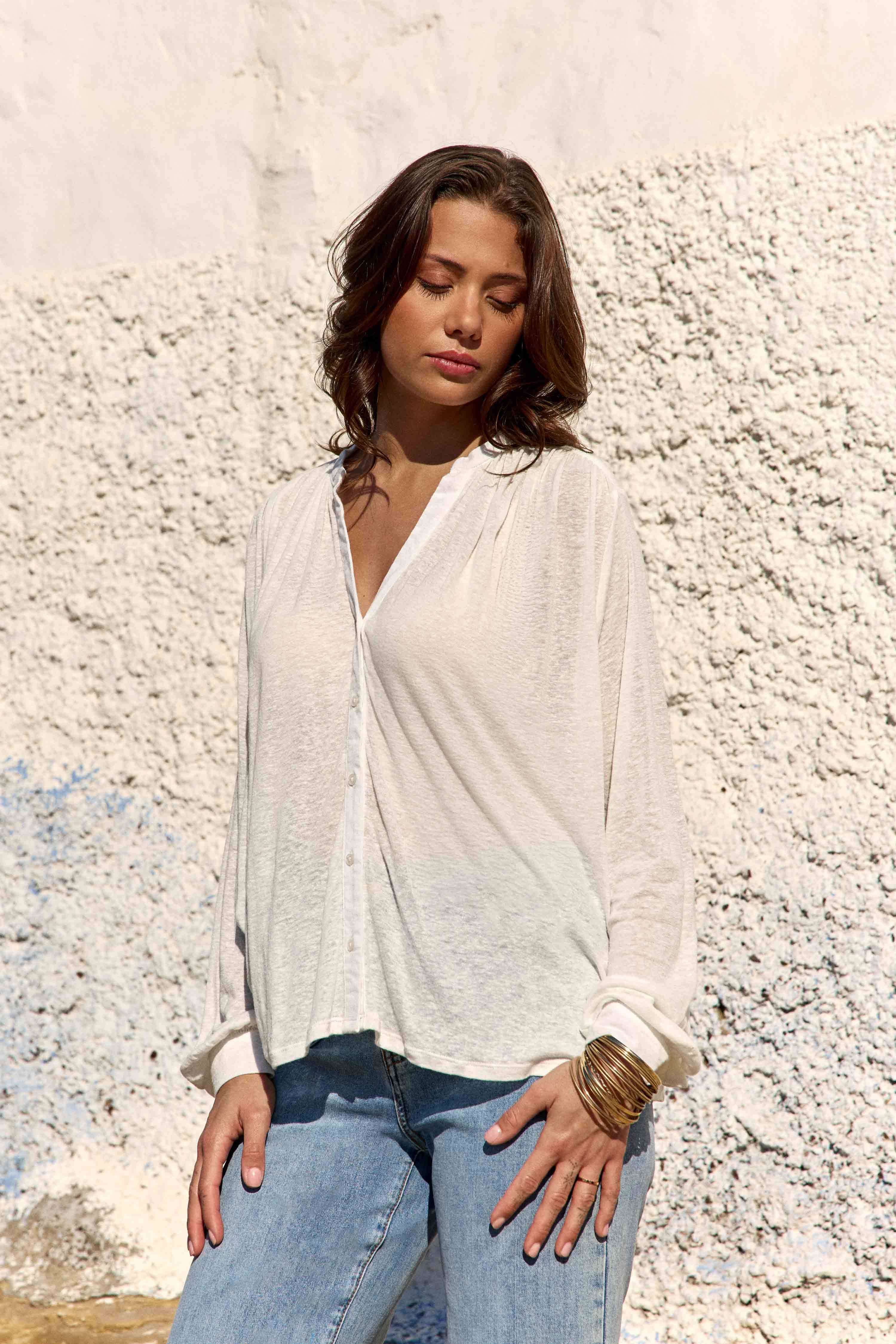 Bradley - Blouse ample