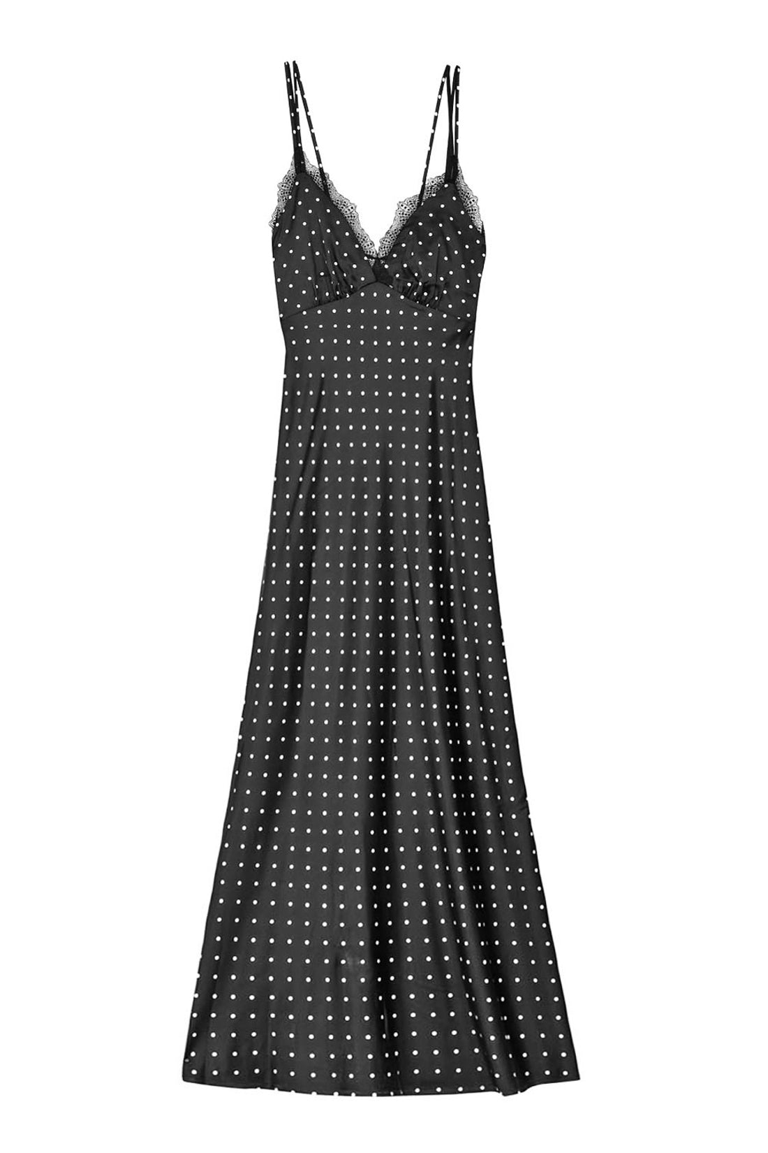 Robe Breonna - Noir/ecru