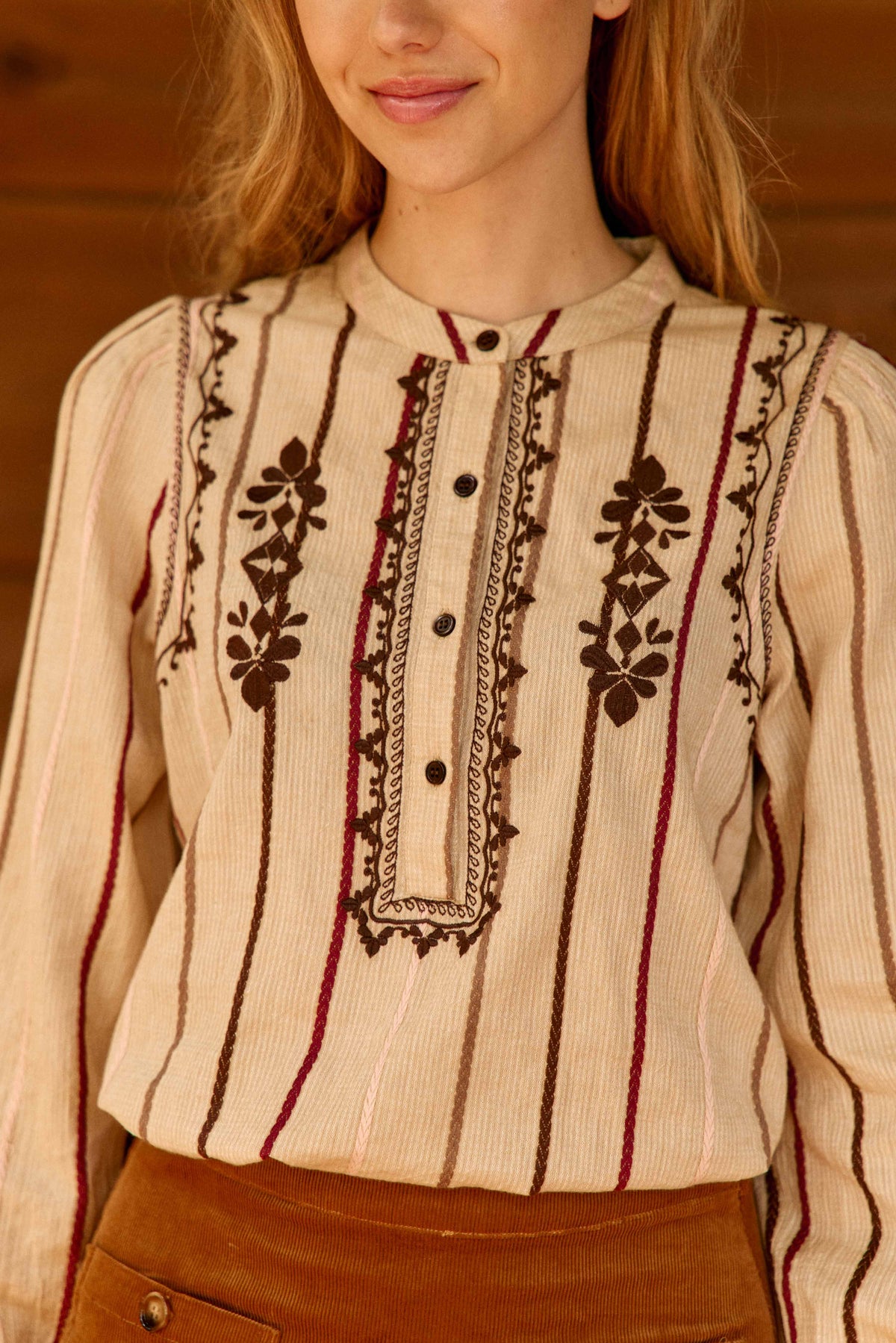 Briar - Gestreifte Bluse