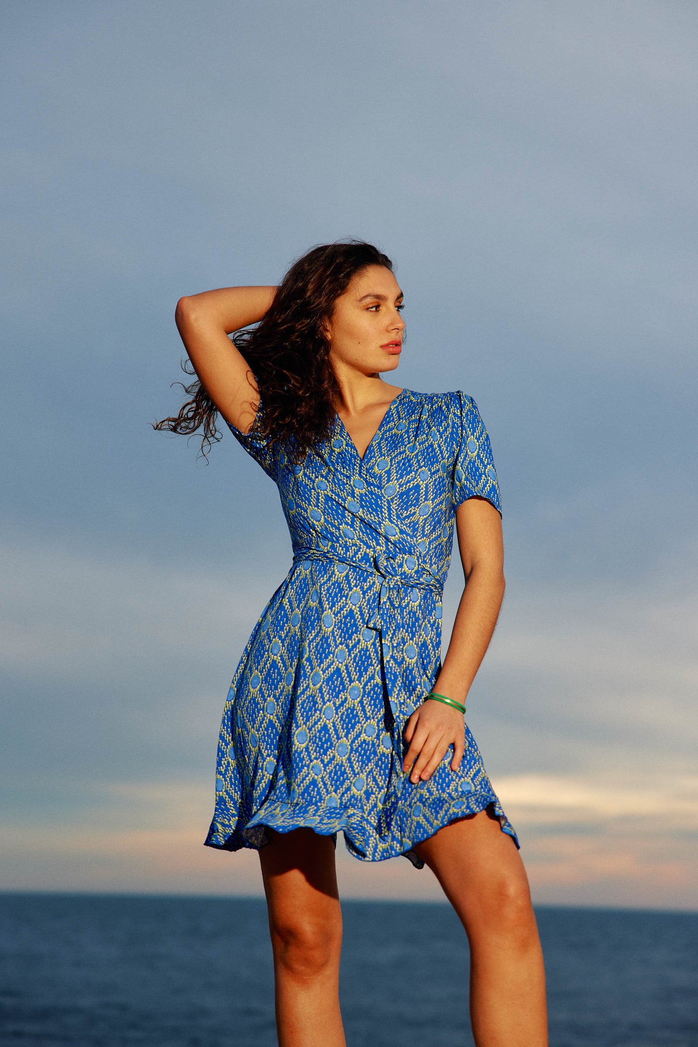 Robe Bridgette - Bleu