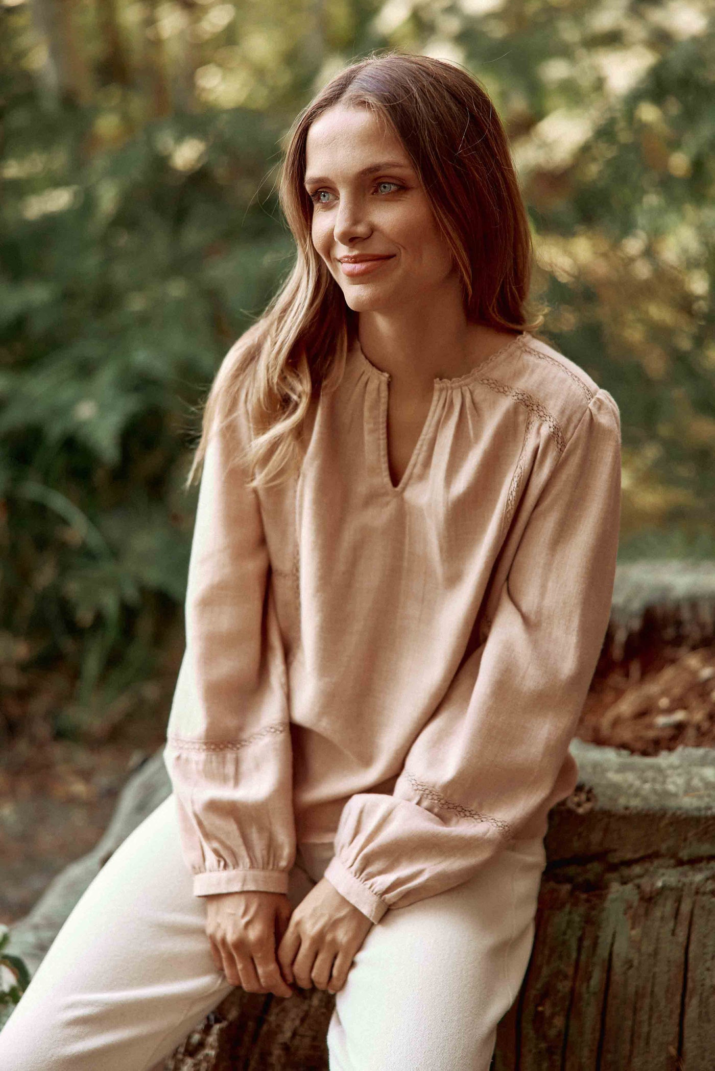 Blouse Bridy - 41-poudre