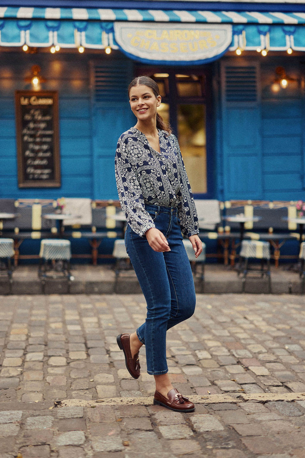 Jean droit deep wash - Brieg