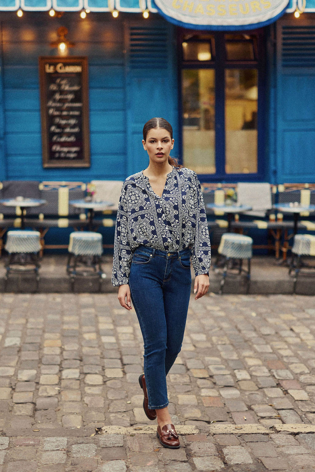 Jean droit deep wash - Brieg