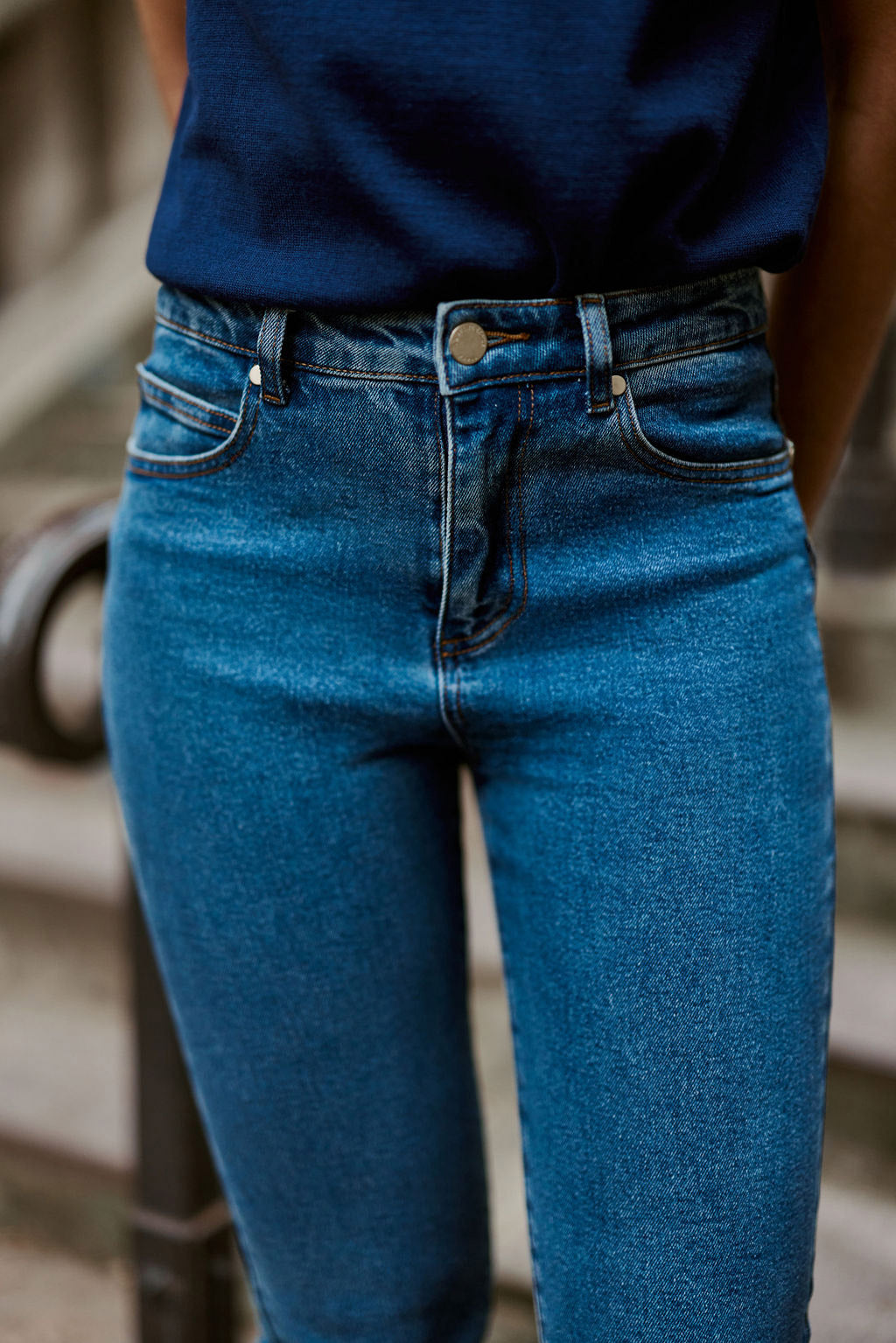 Stone straight jeans - Brieg