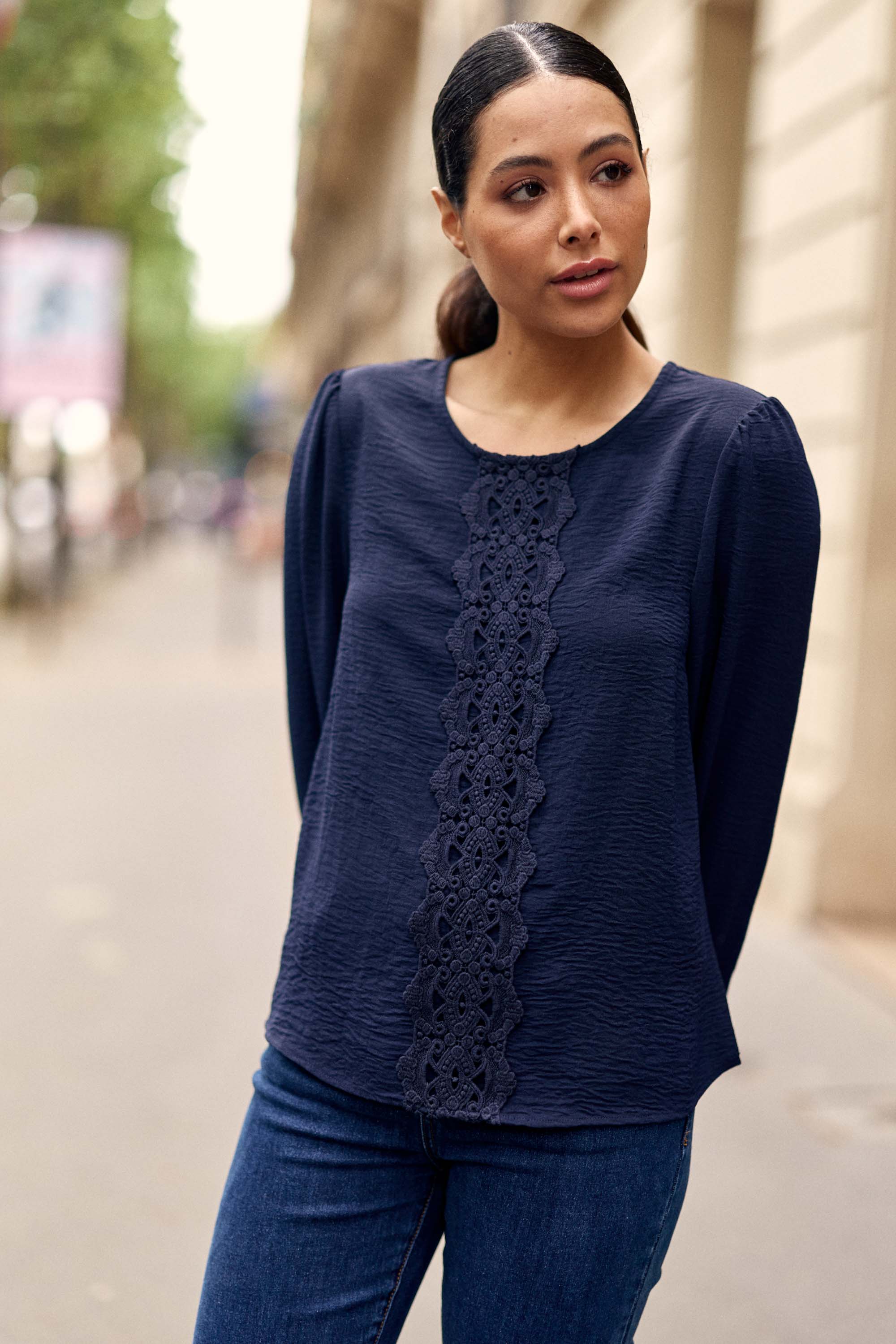Blouse Briella - Marine