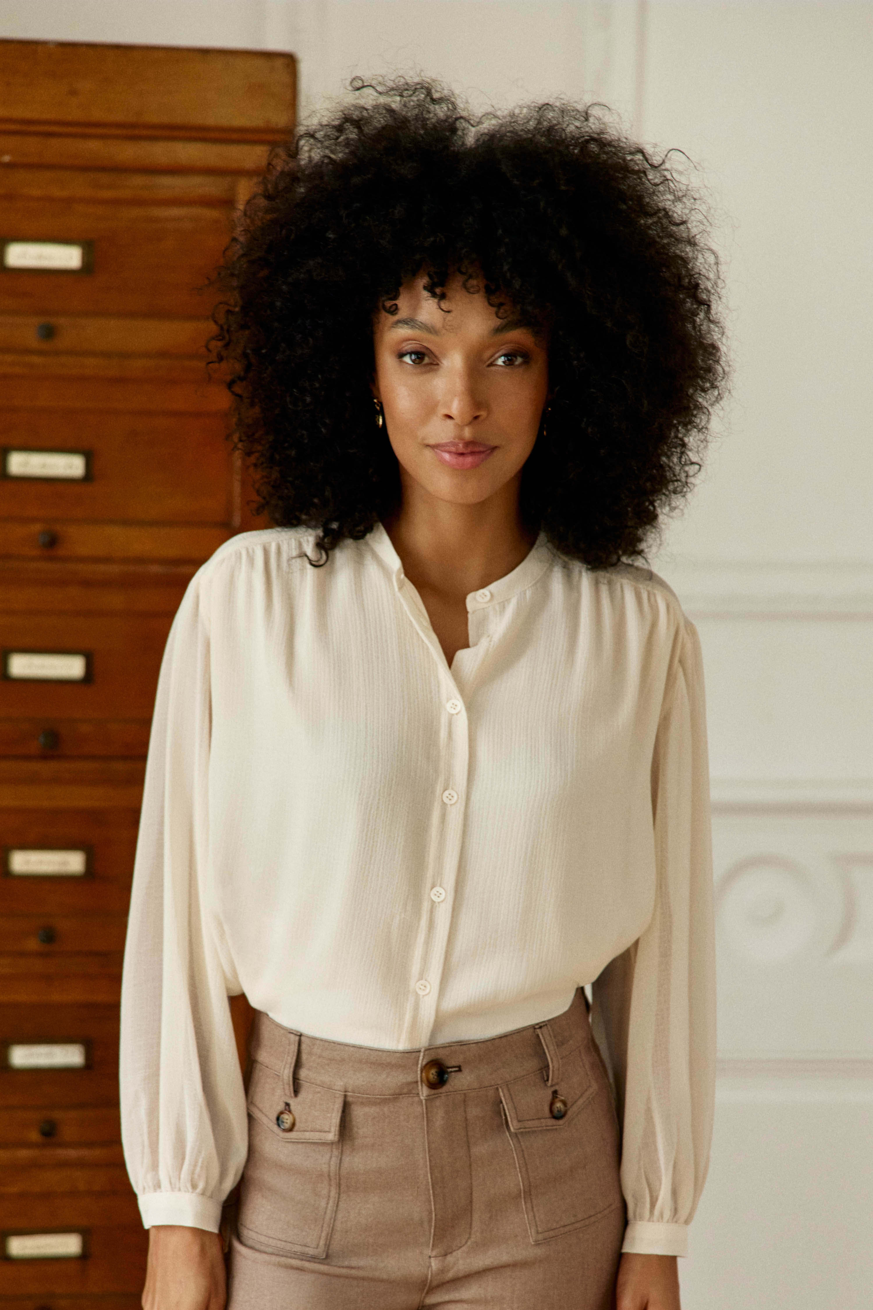 Brindo - Blouse droite